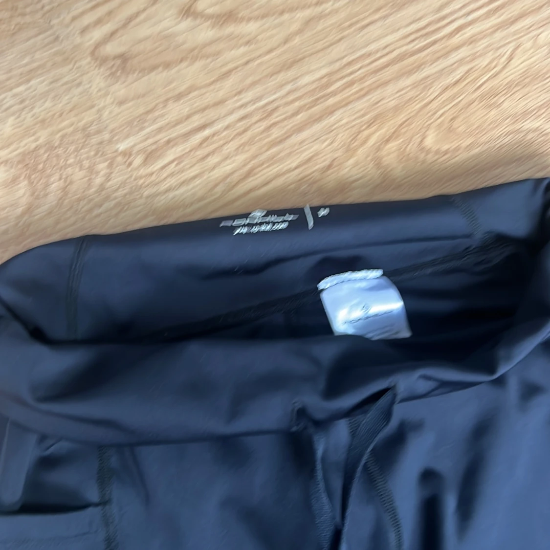 Svarta leggings med fickor - 2