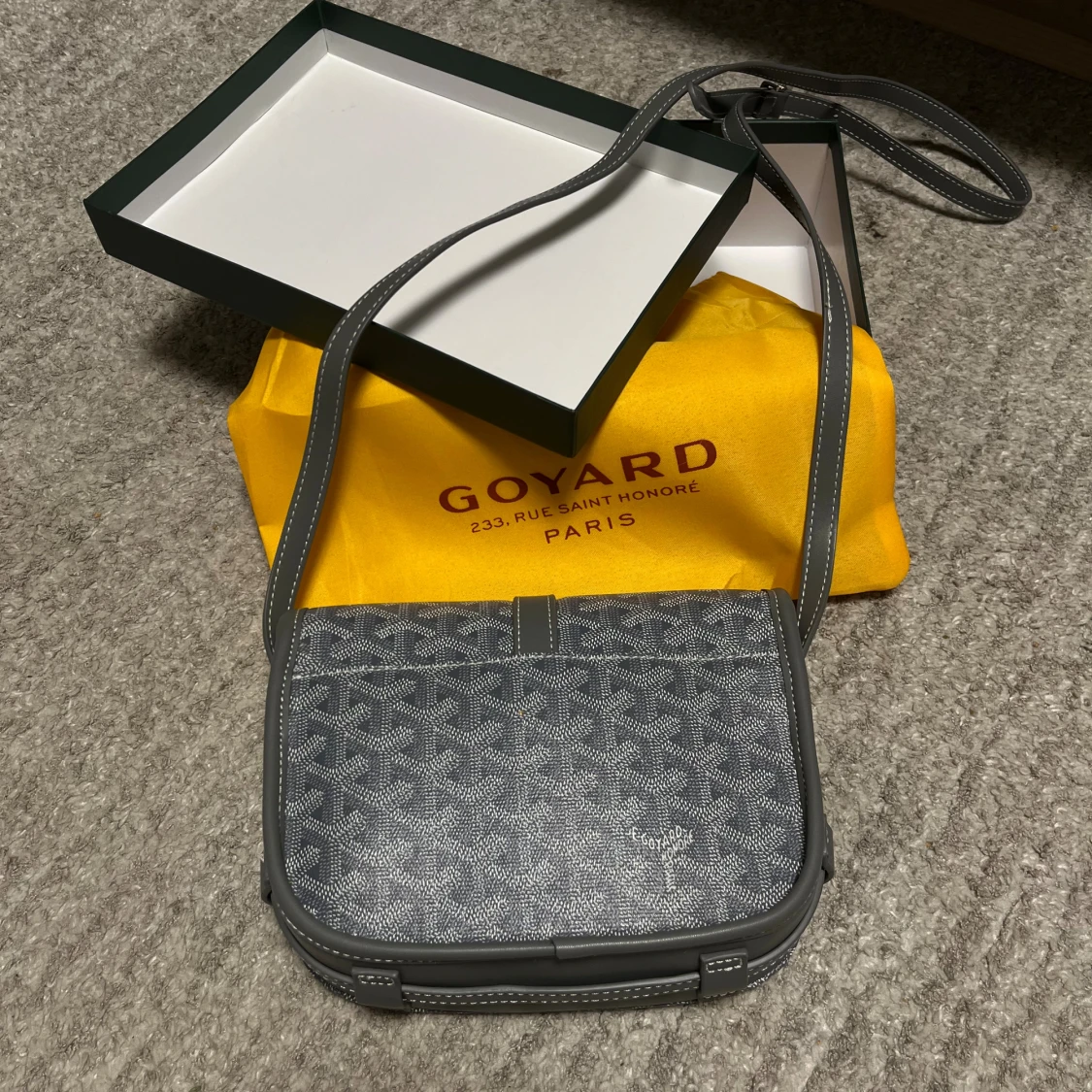 Grå axelväska  Yard - 1