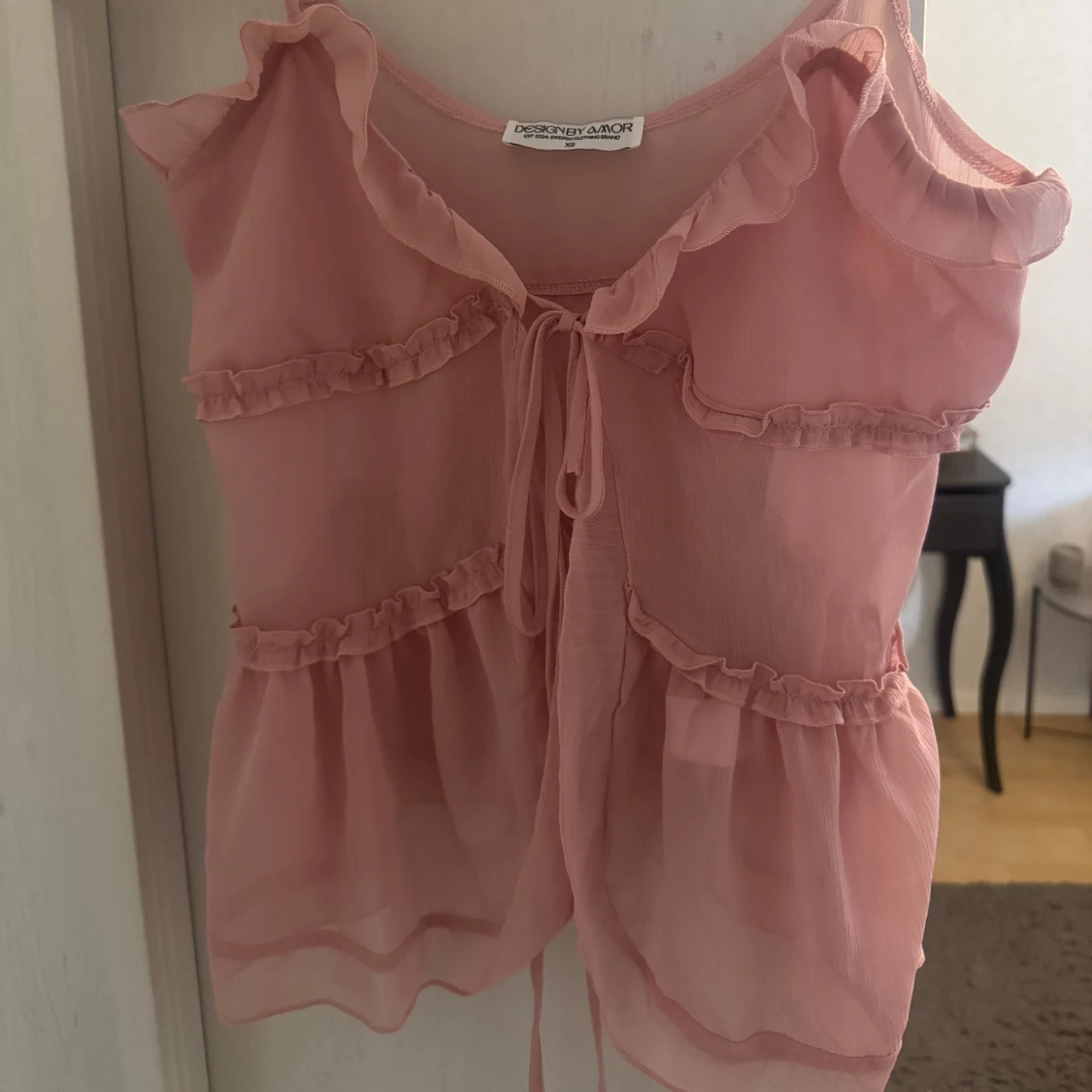 Rosa volangblus från Designbyamor - 1