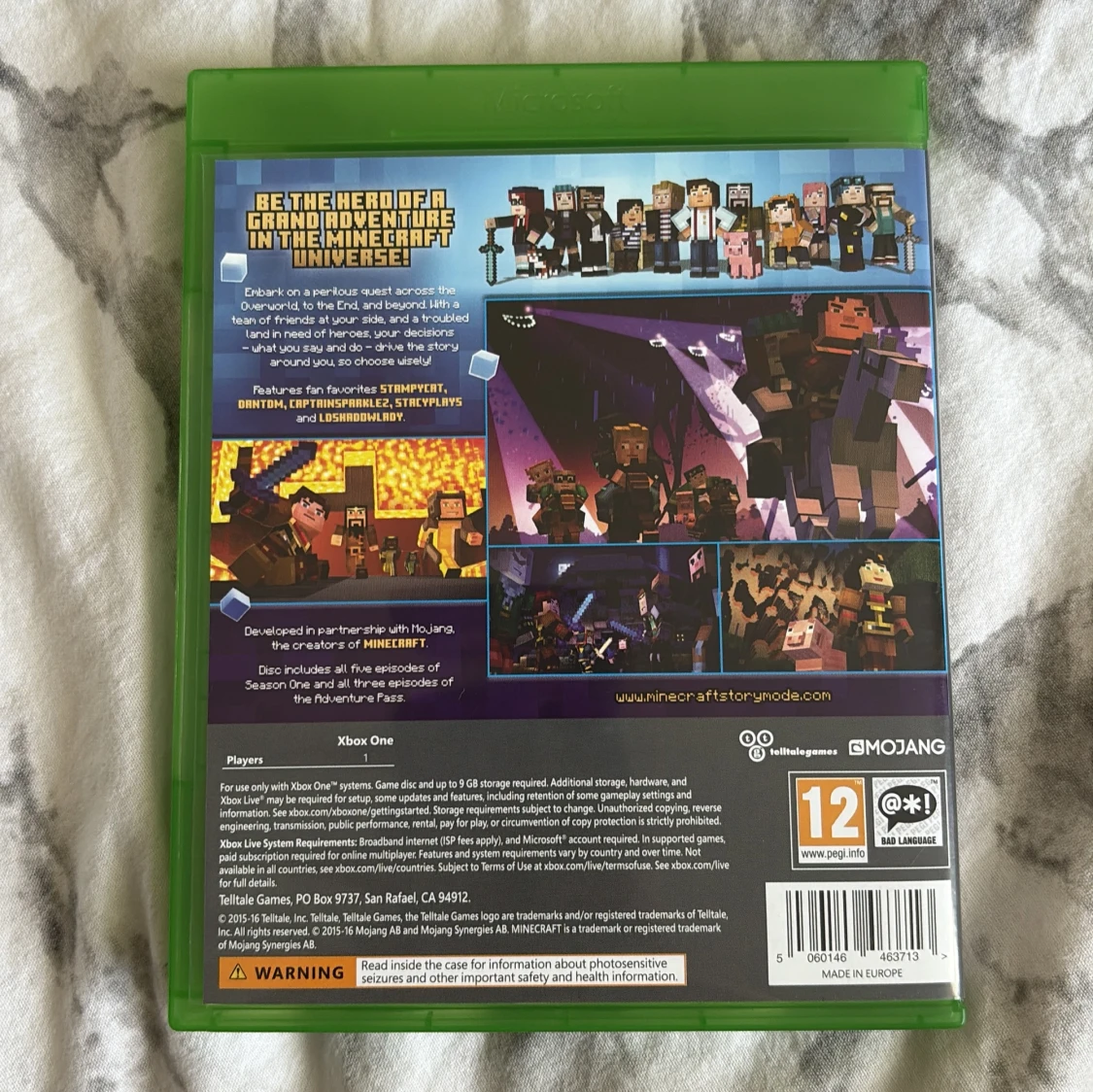 Minecraft Story Mode: The Complete Adventure (Xbox One) - 1