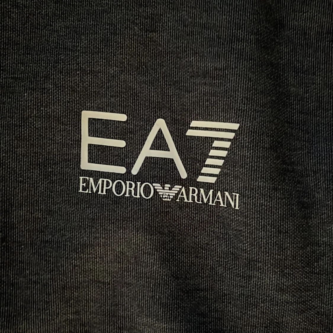 Svart EA7 Emporio Armani hoodie - 1