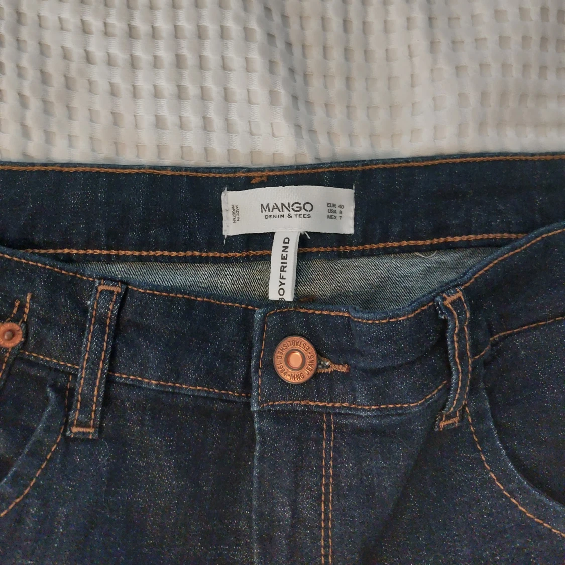 Lågmidjade boyfriend jeans  - 3