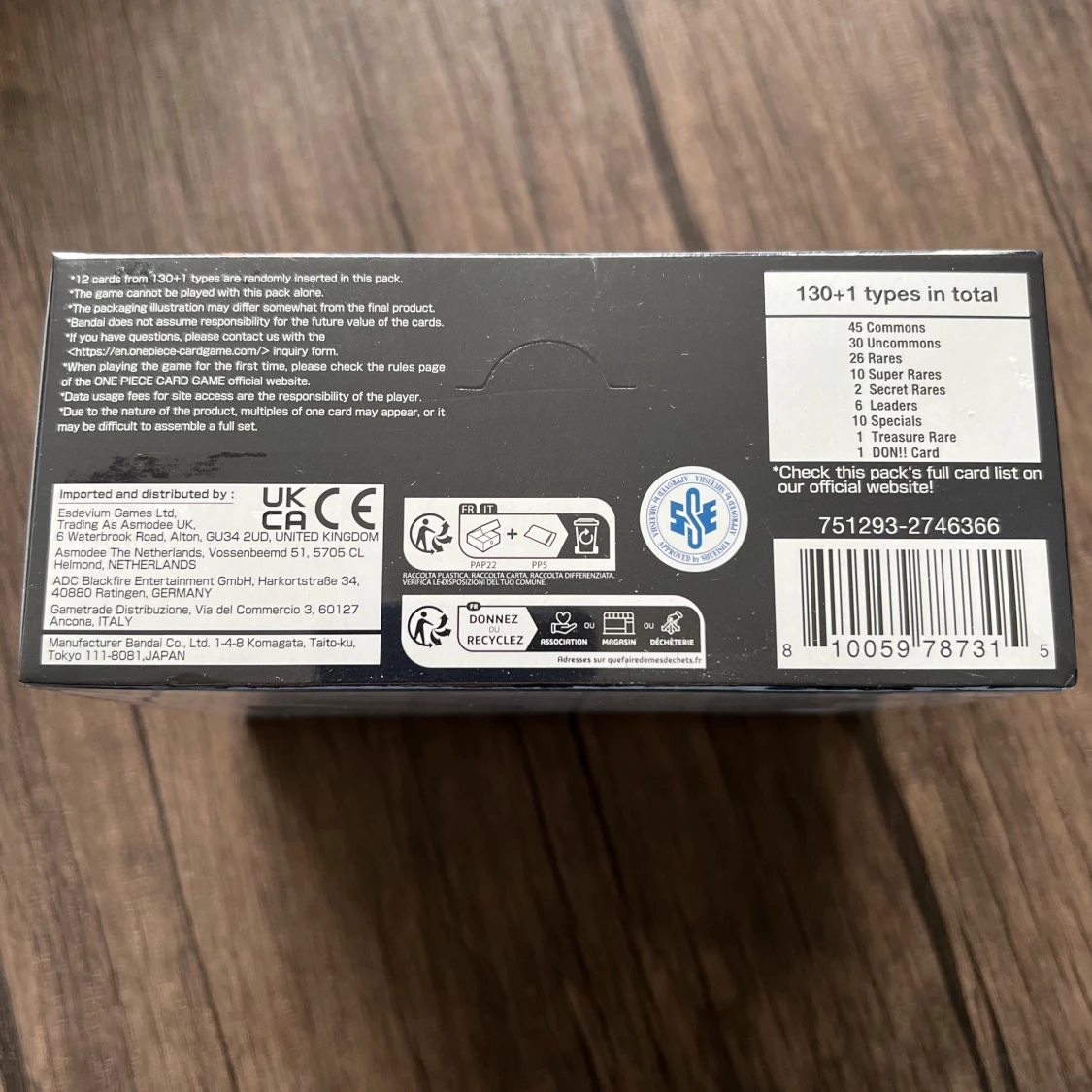 One Piece Card Game OP-09: Emperors in the New World.(English) - 1