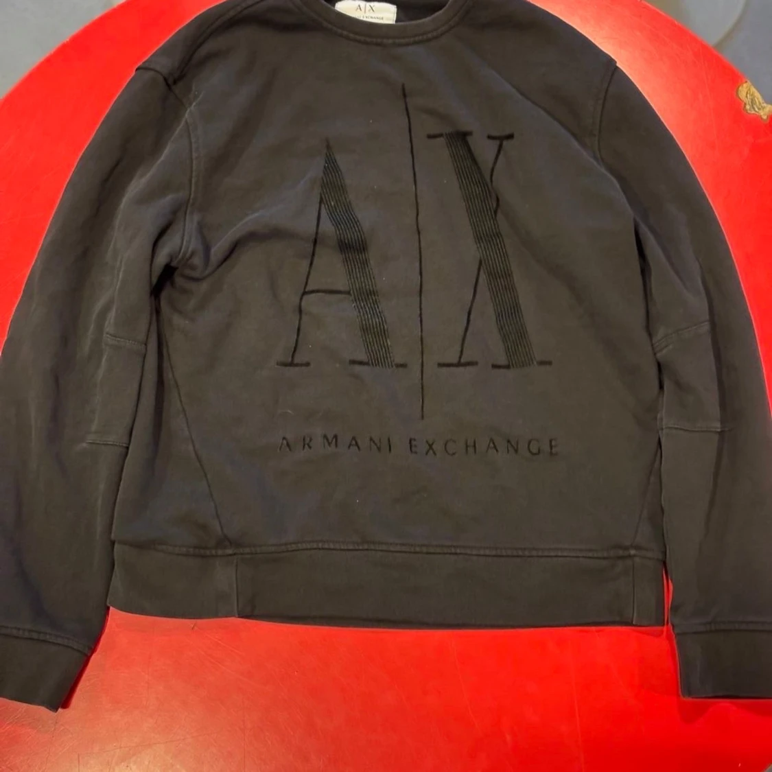 Svart sweatshirt från Armani Exchange - 1