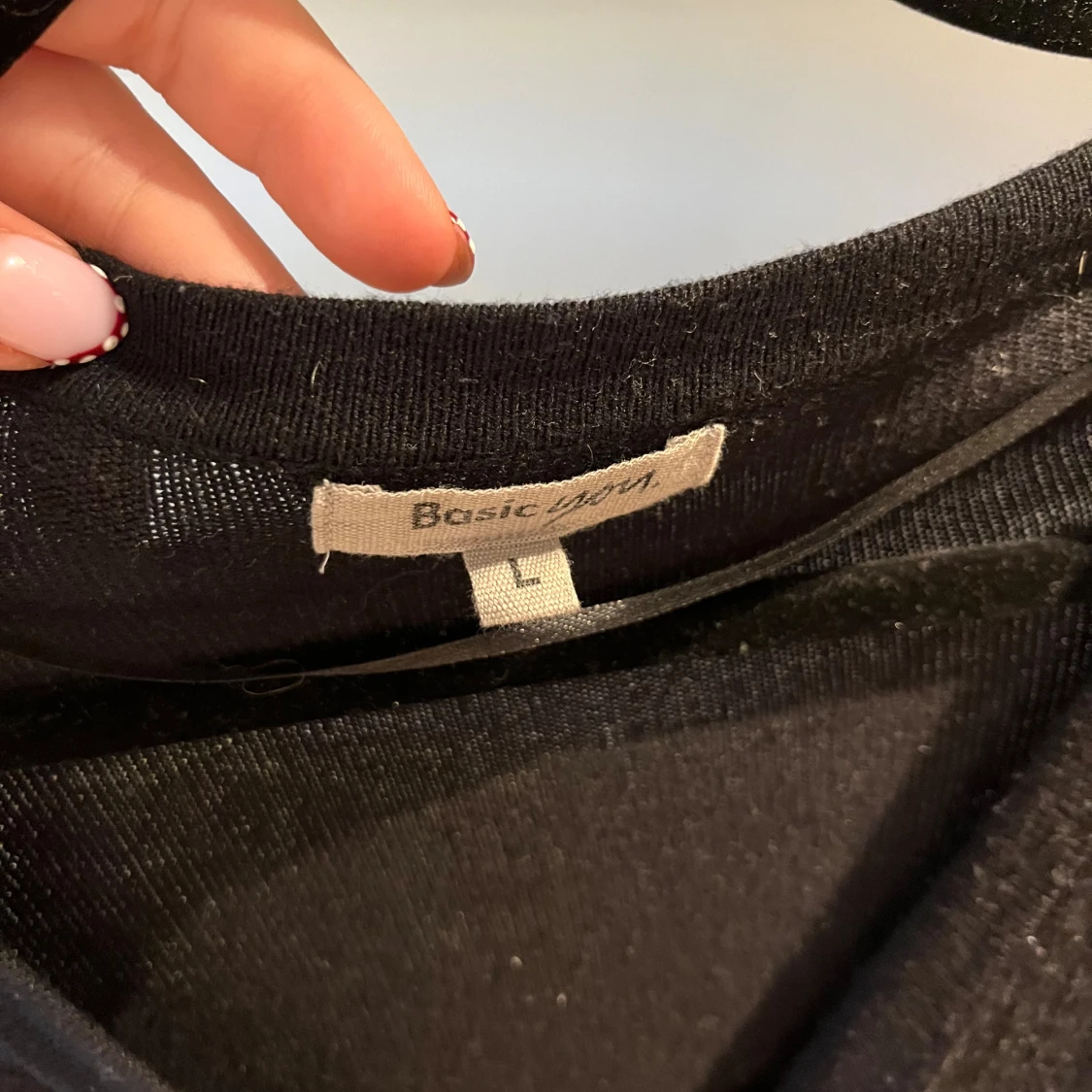 Svart kofta från Basic You, storlek L - 2