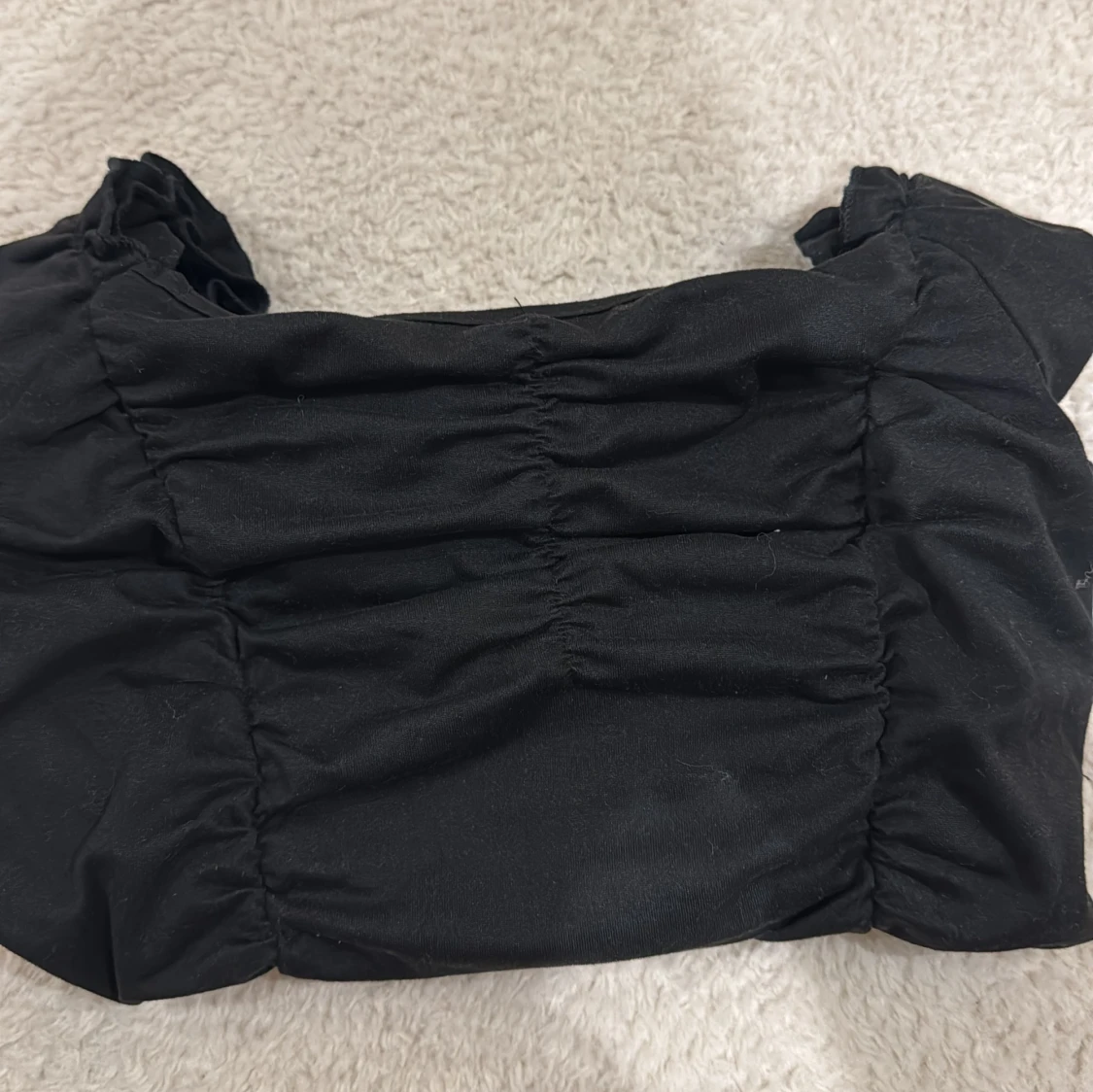 Svart långärmad topp från SHEIN - 2