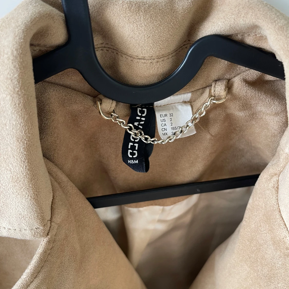 Beige mockajacka från H&M Divided - 2