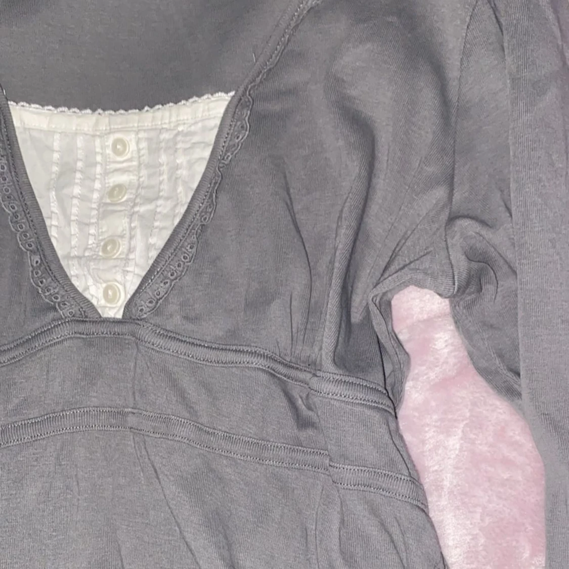 Söt tröja med spets - 2