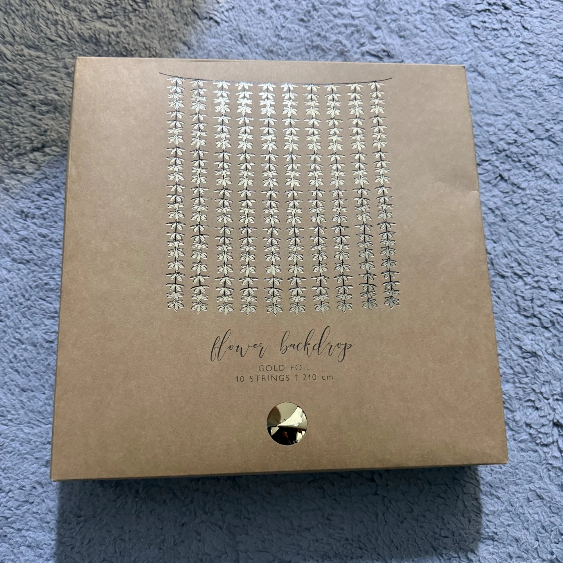 Pompom Dekorationskit & Flower Backdrop - 3