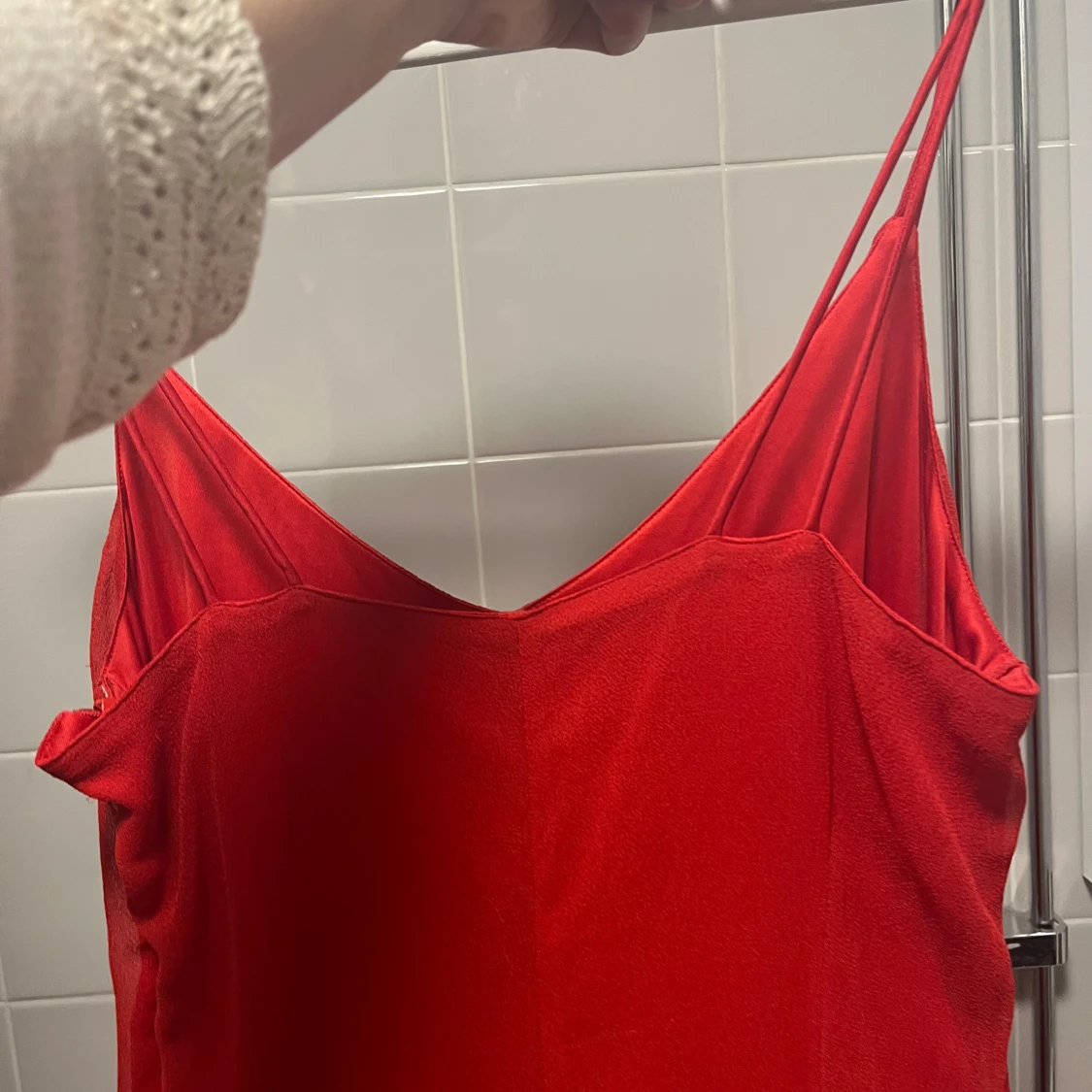 Röd klänning hm - 2