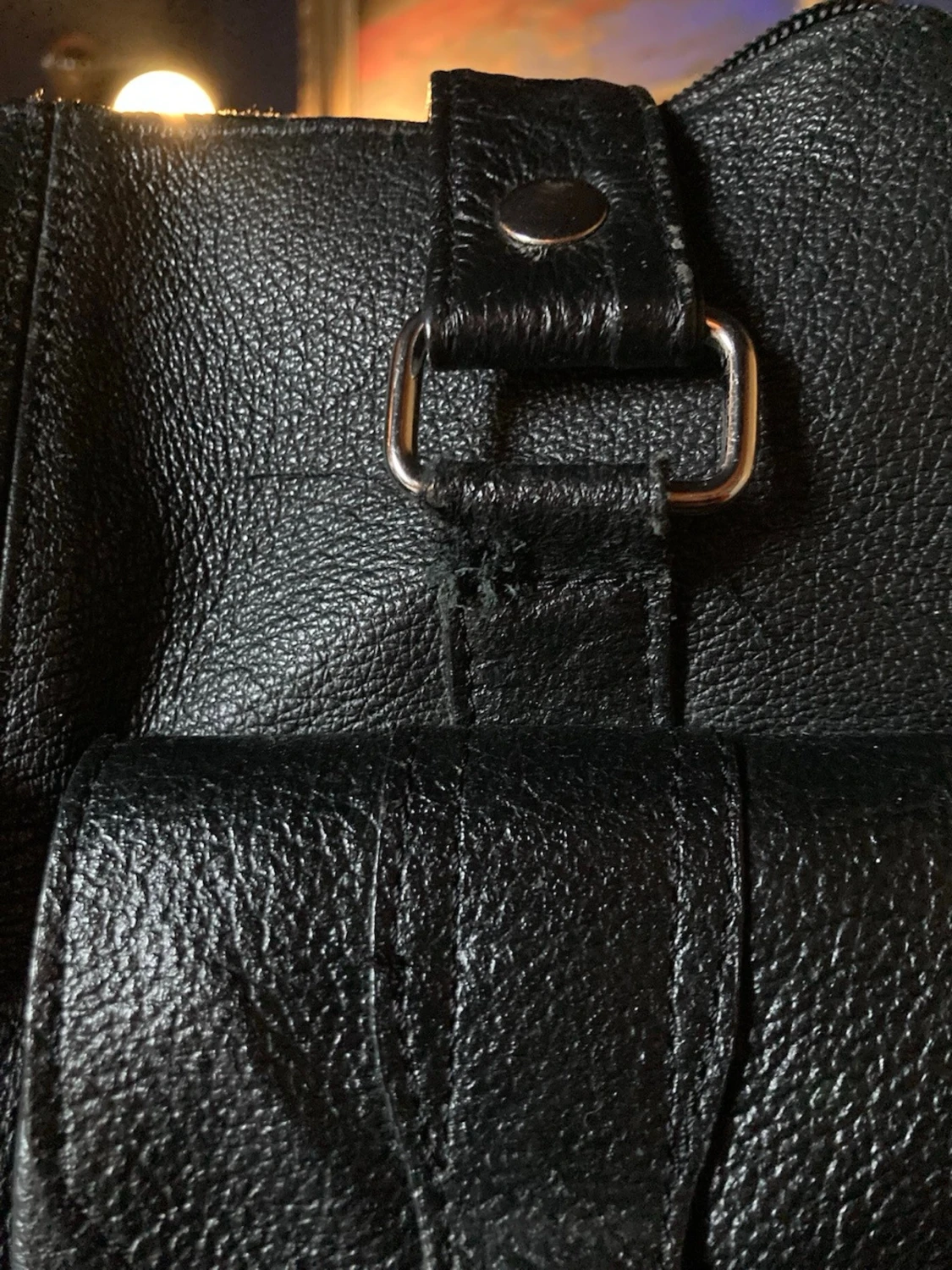 Svart axelväska - 2