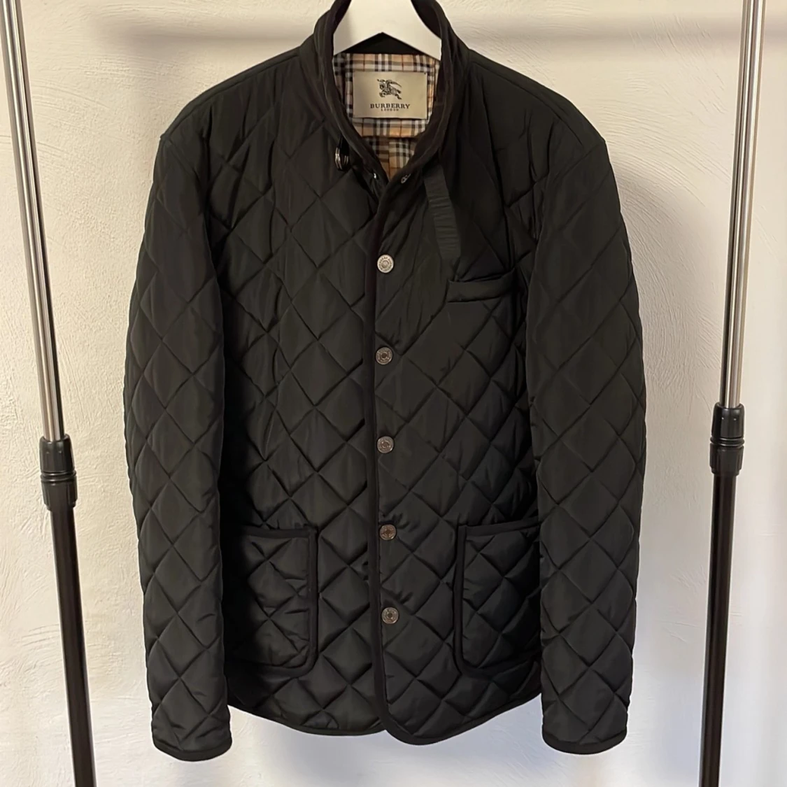 quiltad jacka från Burberry