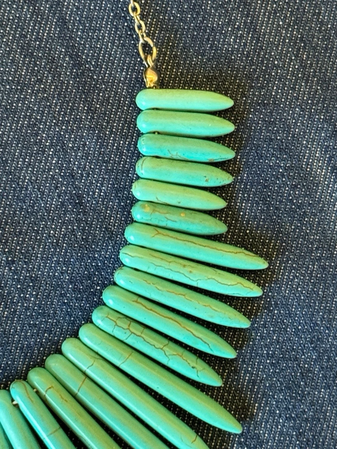 Turkos halsband med matchande armband (bundle) - 5