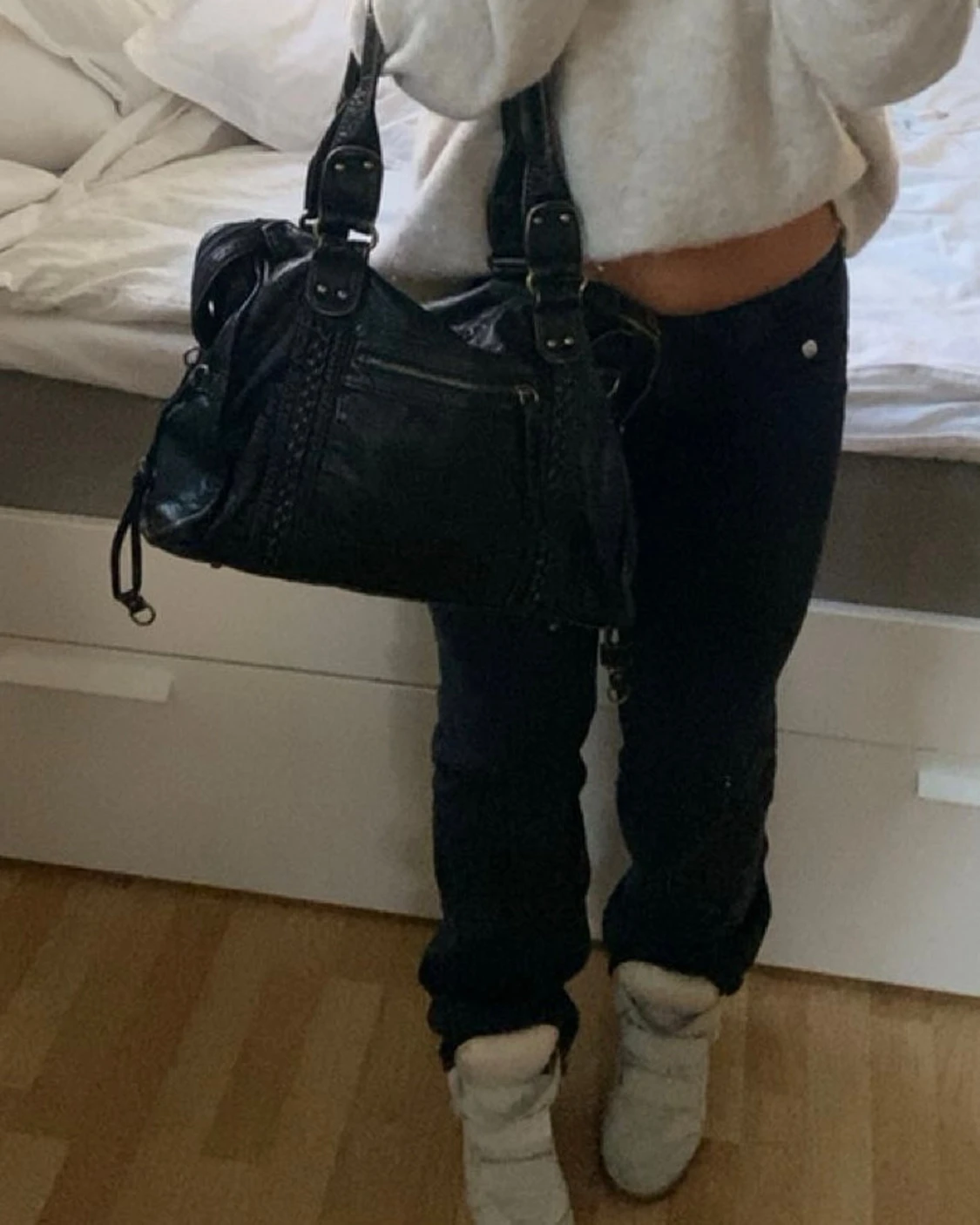Svart handväska  - 4