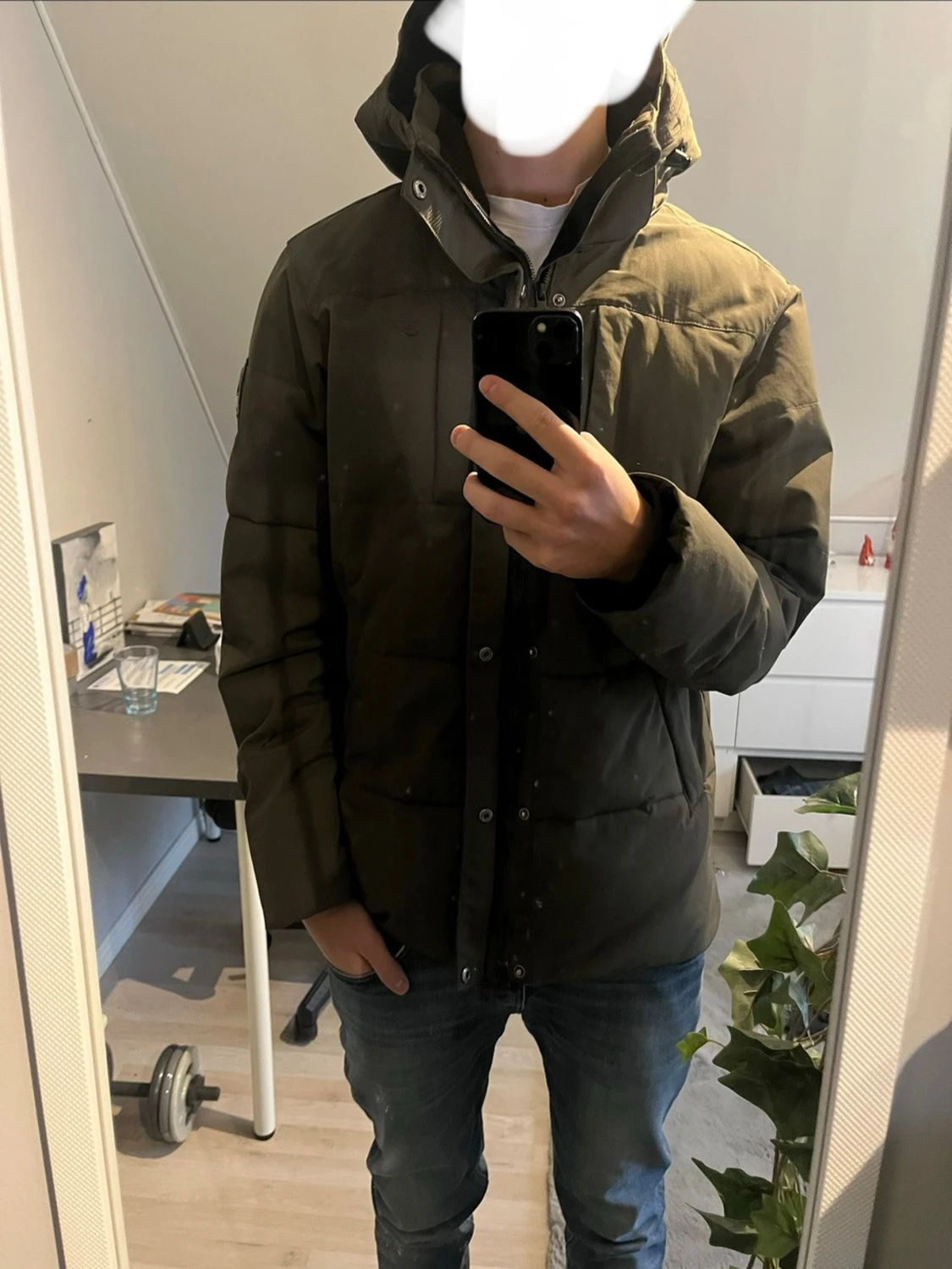 Mörkgrön Vinterjacka - Five Seasons - 2