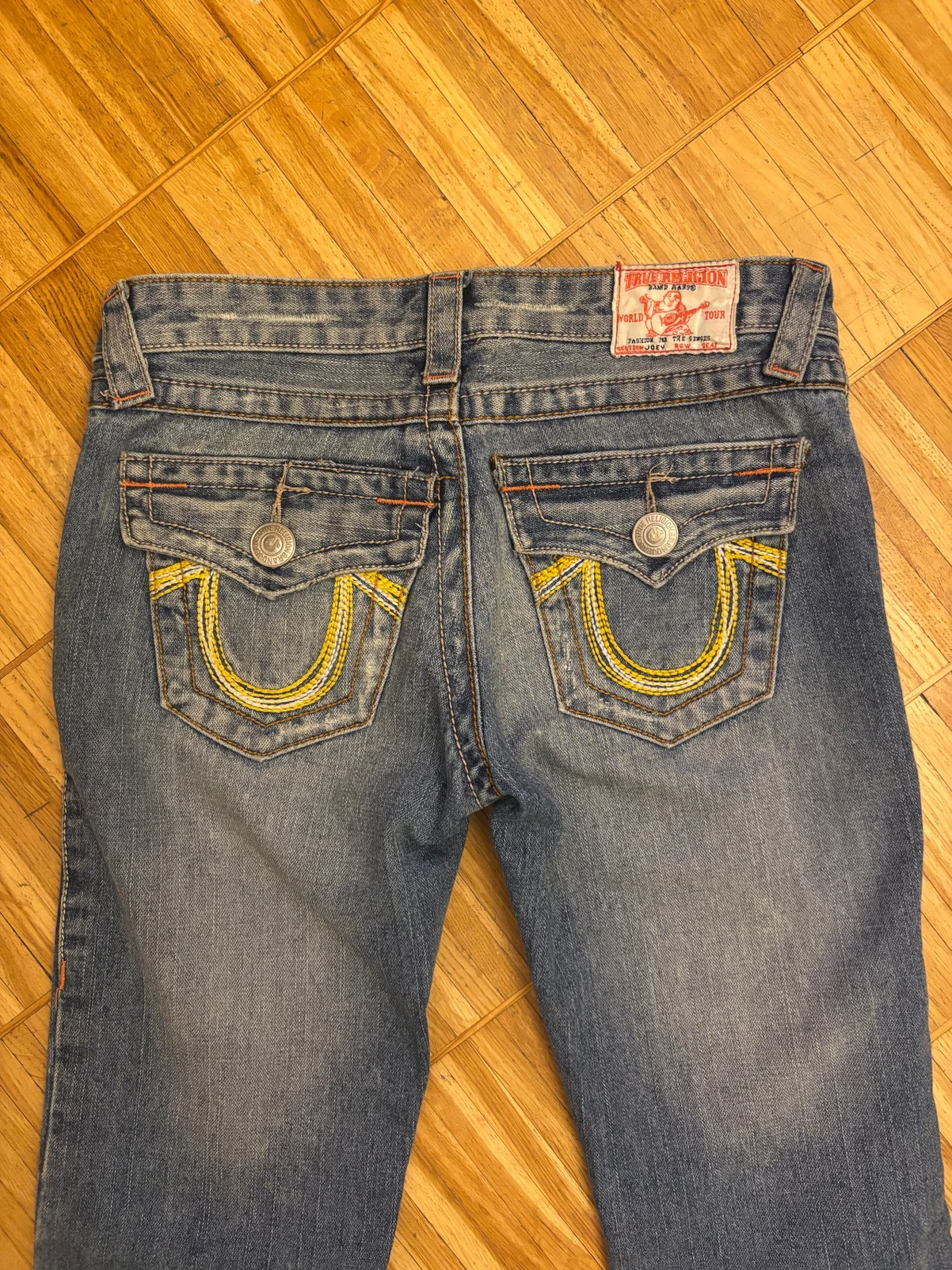 True Religion bootcut jeans blå, stl 26 - 2