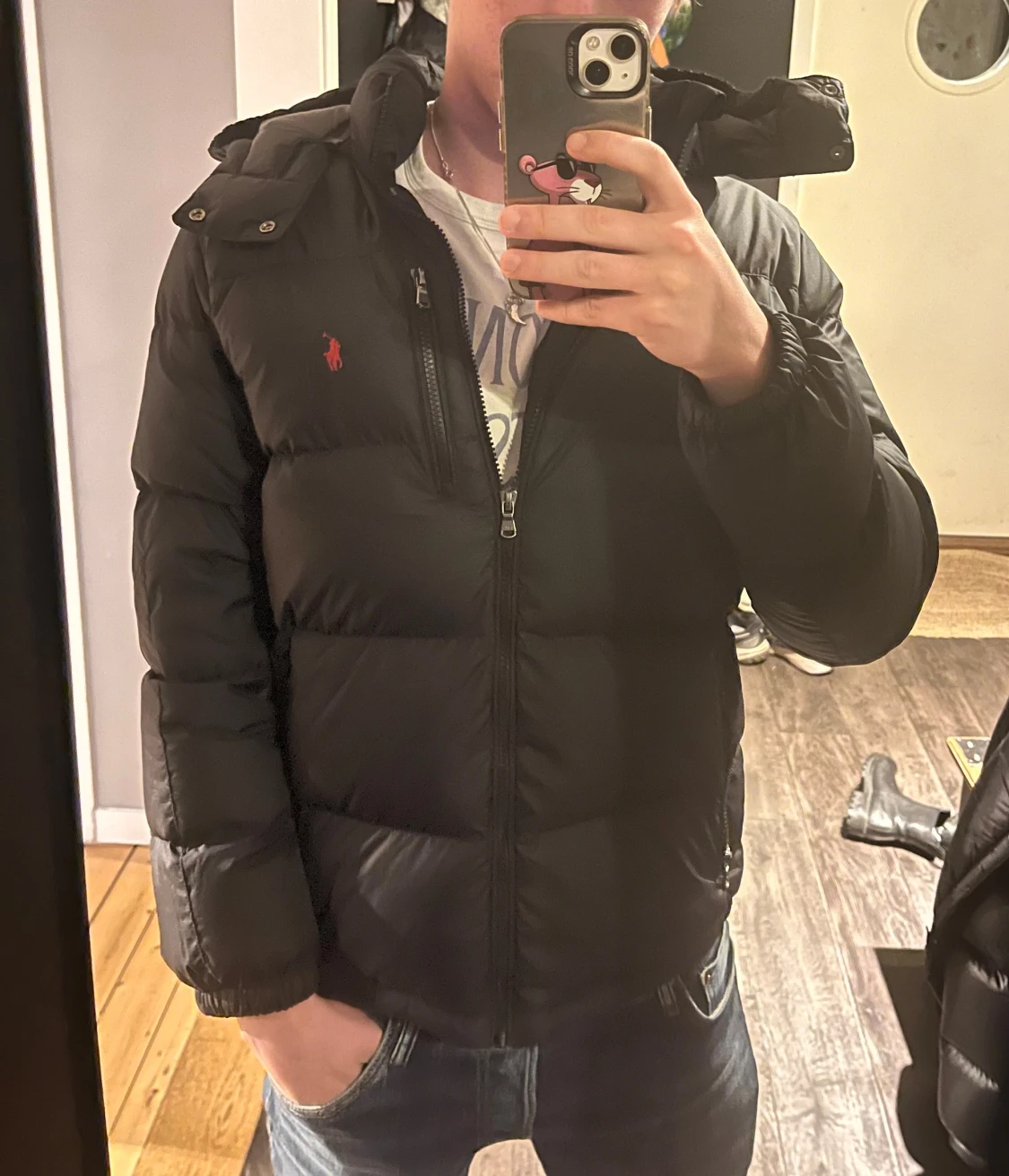 Svart pufferjacka från Polo Ralph Lauren - 2