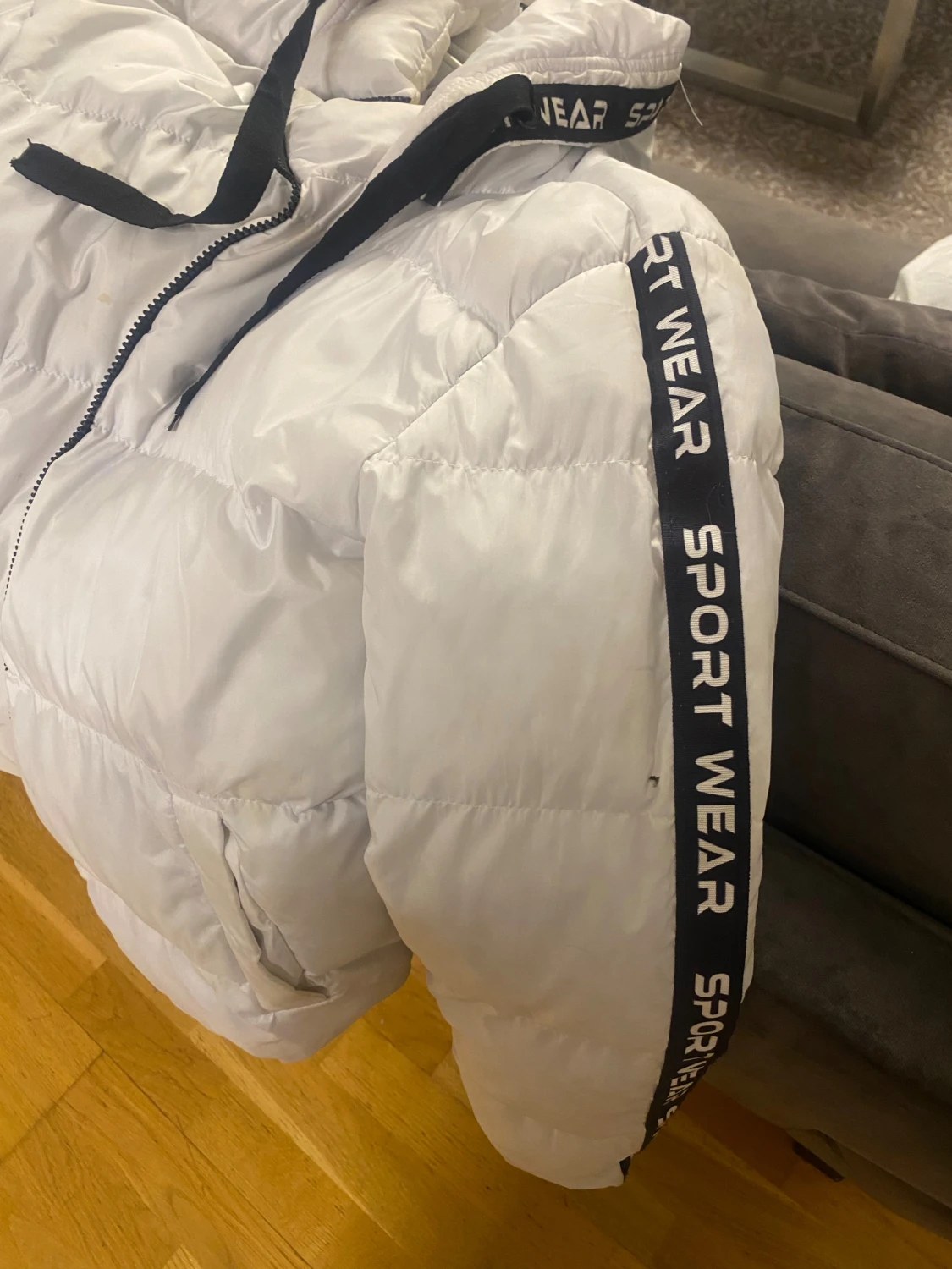 Nike Air Jordan 4 Retro vit/lila - 1