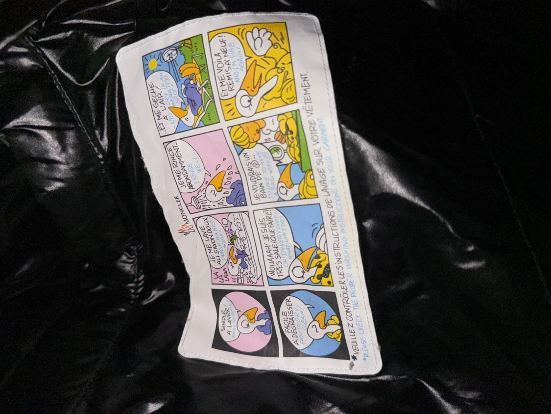 Svart Moncler pufferväst - 3