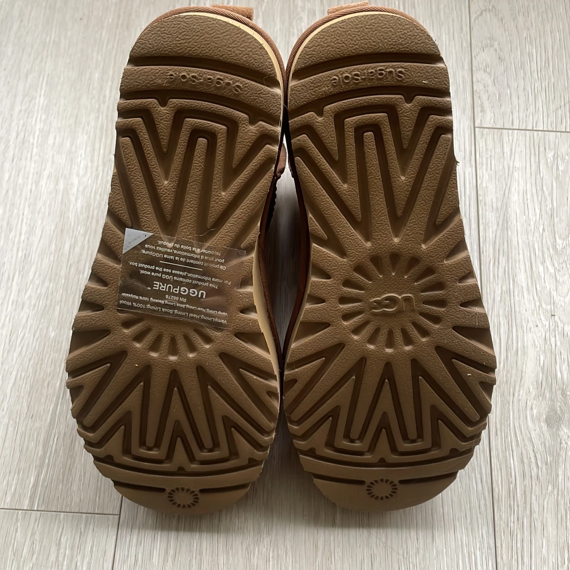 Bruna UGG boots i mocka stl 36 - 1