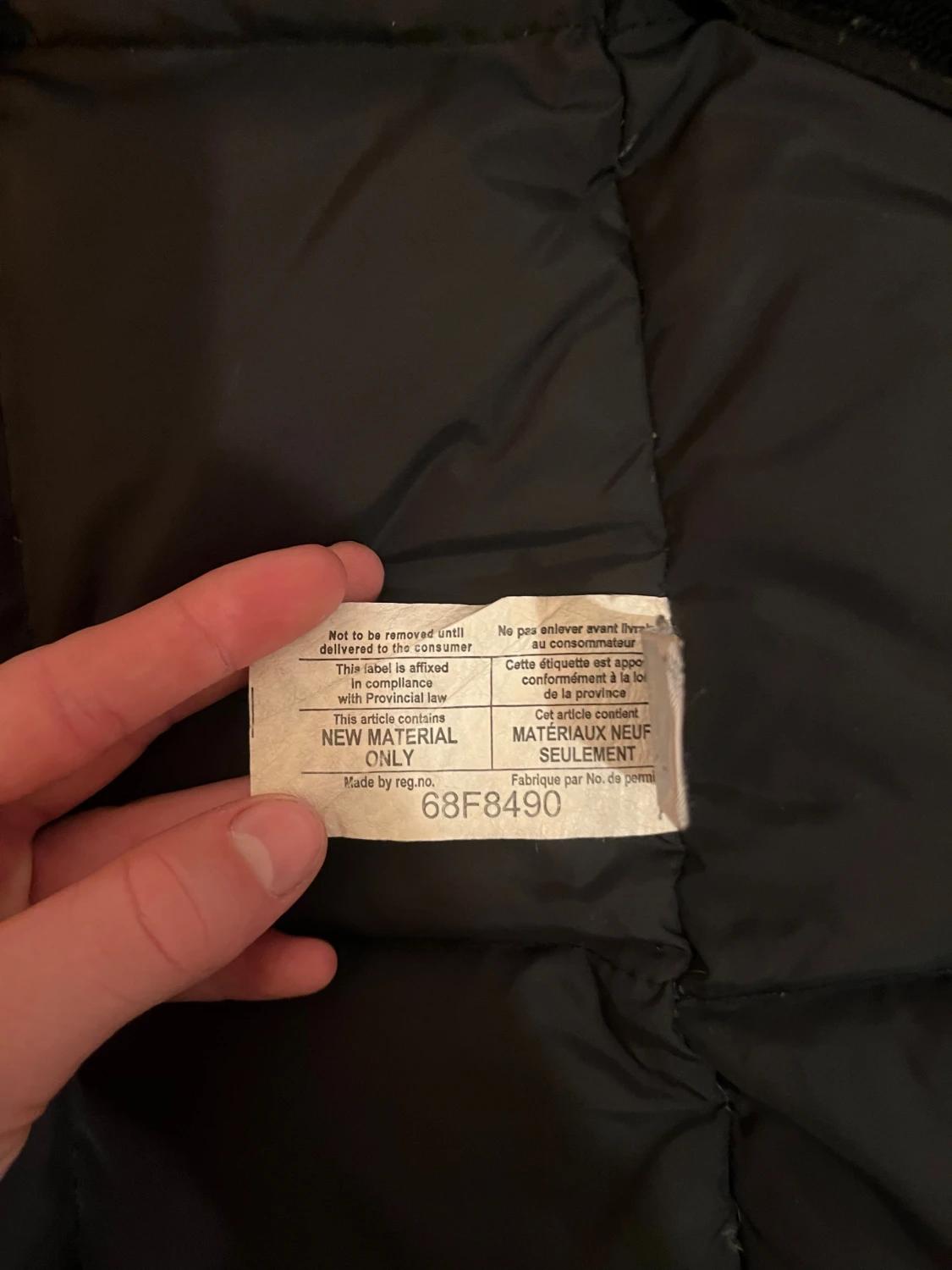 Svart Canada Goose Expedition dunjacka - 5