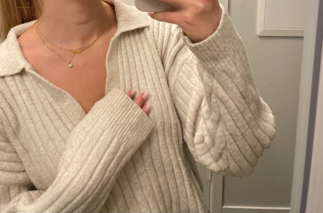 Stickad tröja weekday - 1