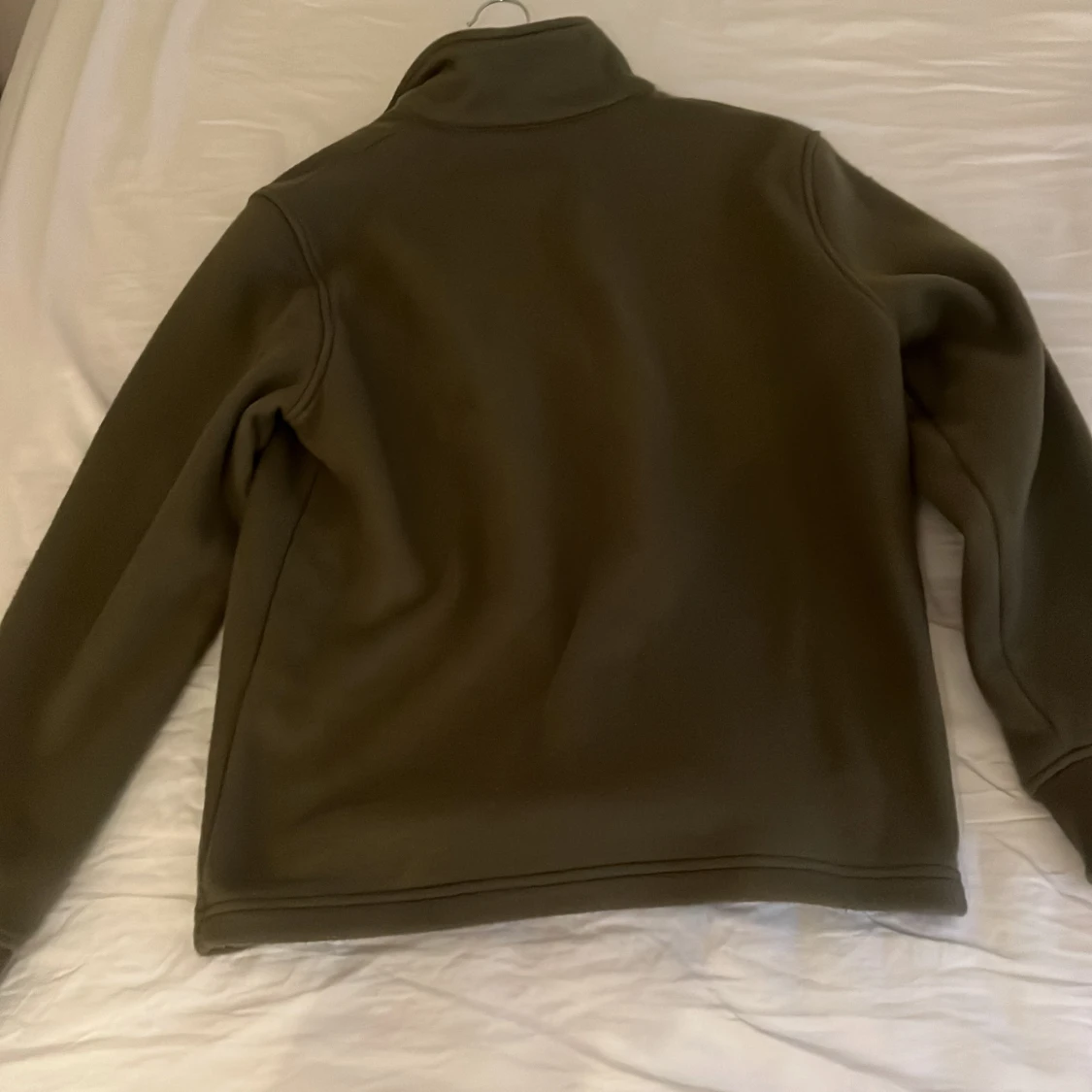 Olivgrön fleece half zip från Samsøe - 2