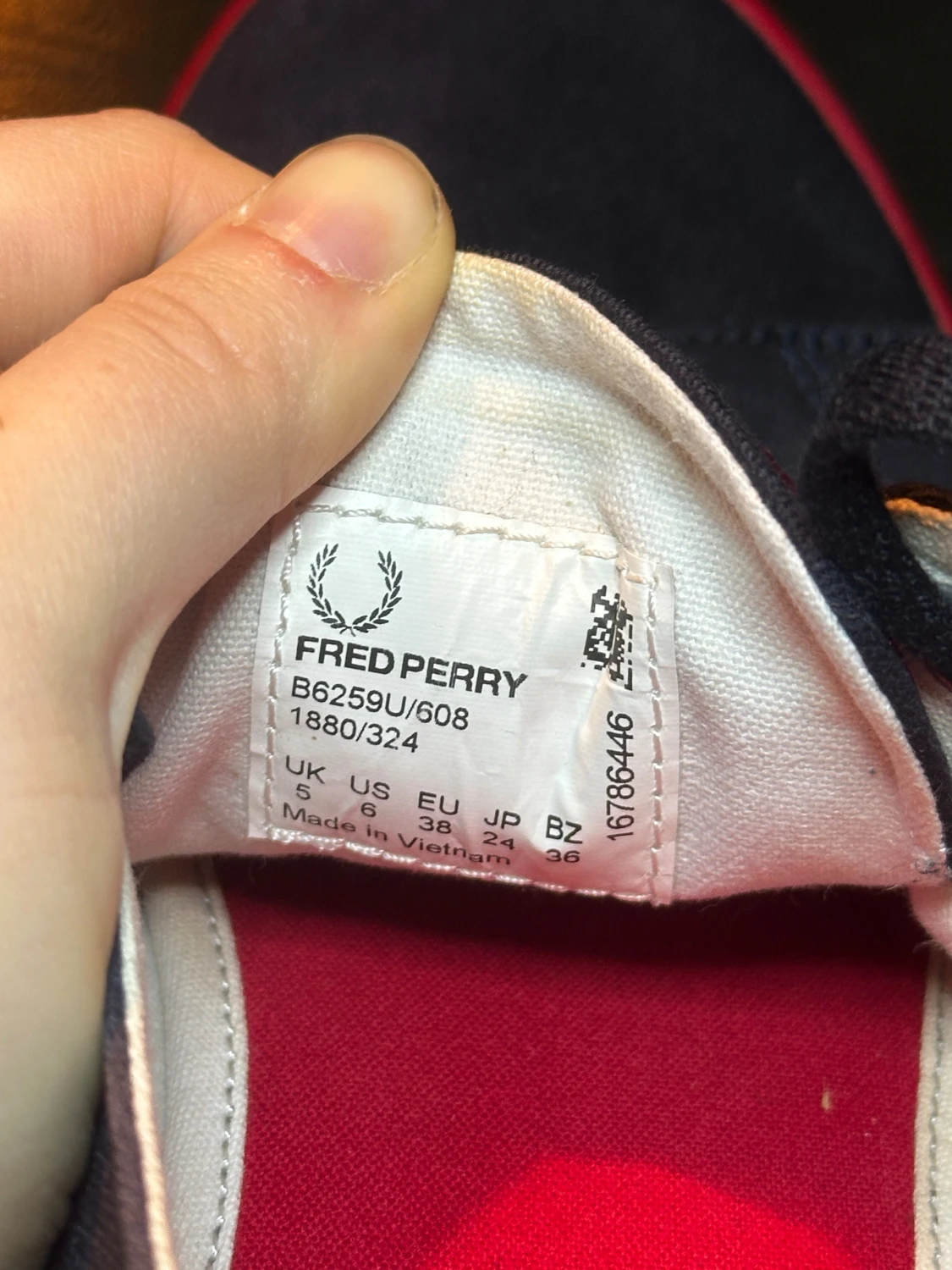 Fred Perry Kingston Twill Skor - 5