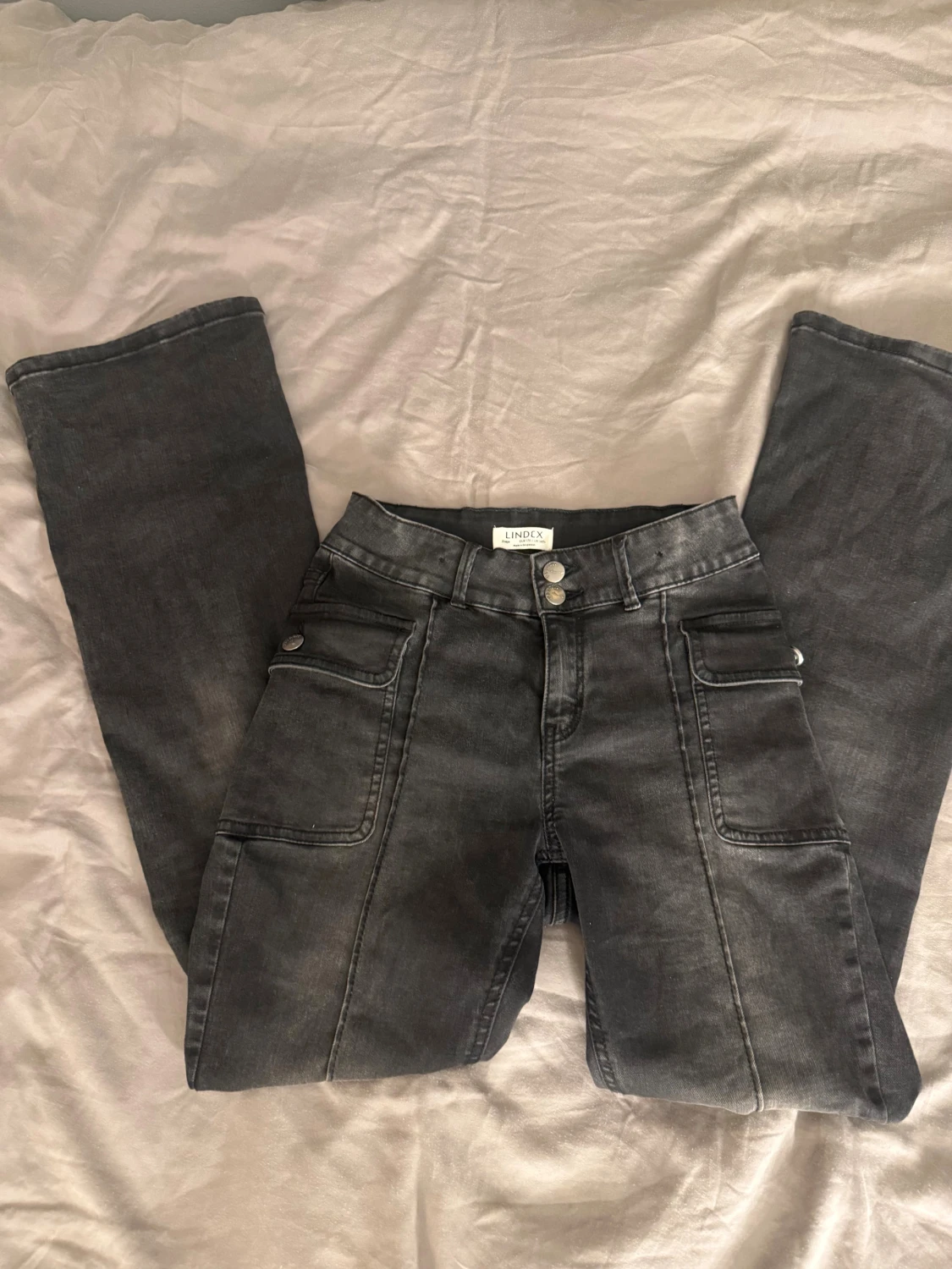 Svarta jeans bootcut - 1