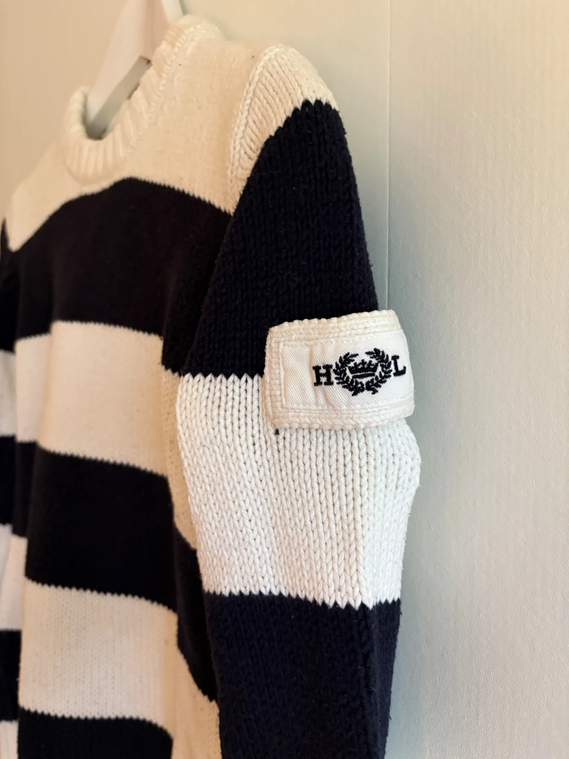 Randig stickad tröja Henri Lloyd - 1