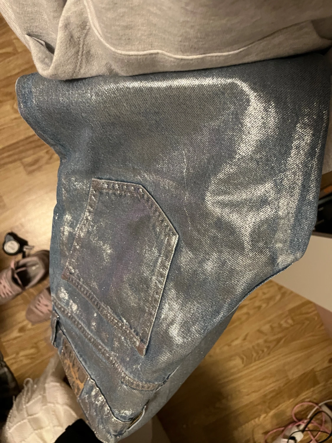Silver byxor - 3