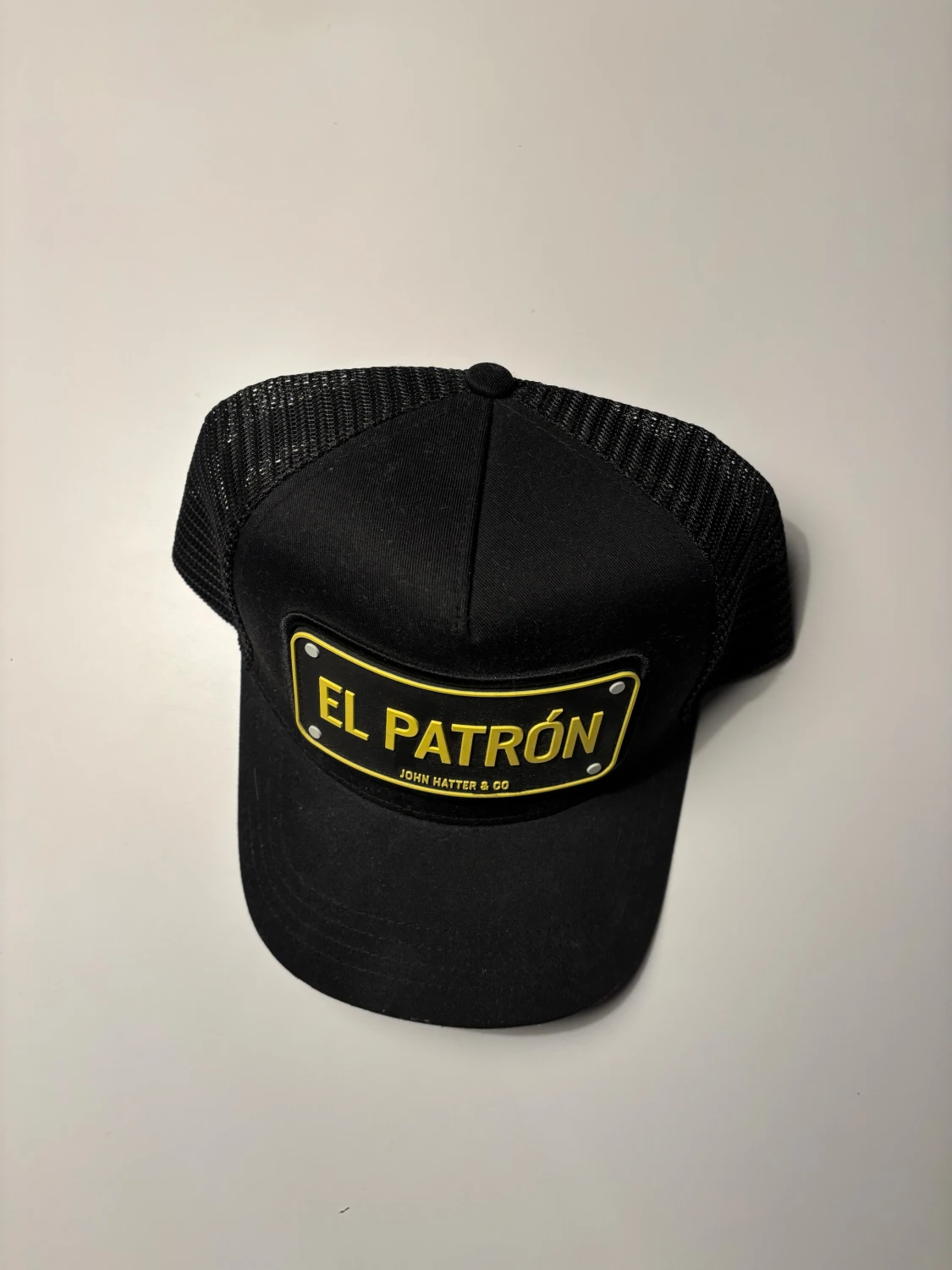 Svart truckerkeps El Patrón John Hatter - 2