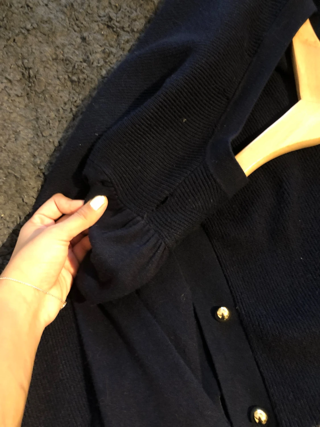 Marinblå kofta från Holly & Whyte - 3