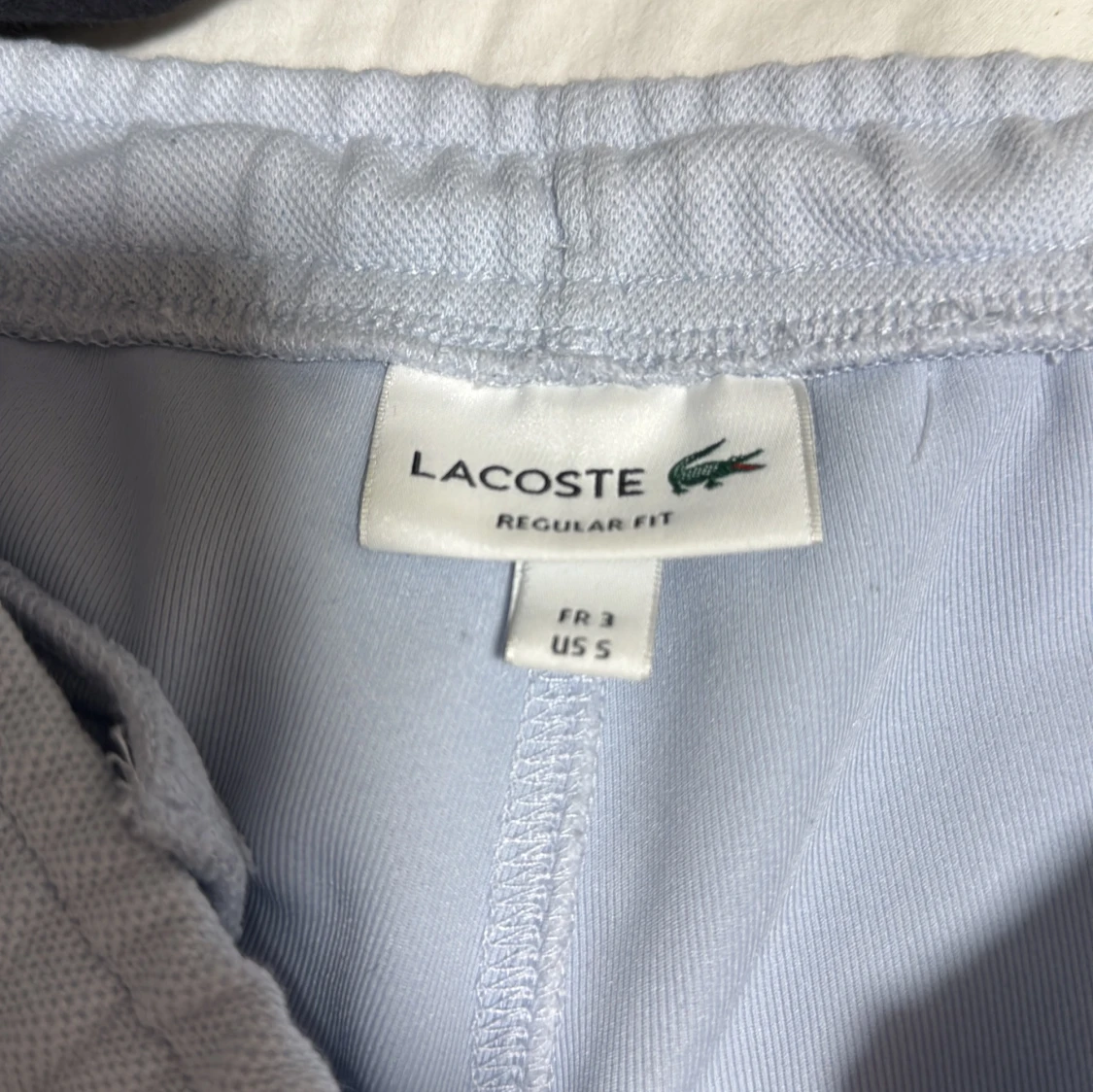 Ljusblå mjukisbyxor från Lacoste - 1