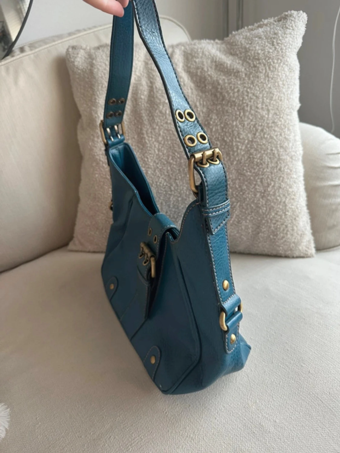 Blå Tommy Hilfiger väska - 2