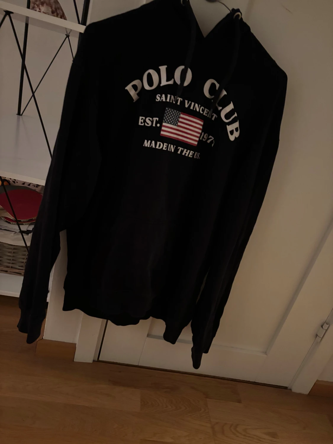 Svart hoodie Polo Club Saint Vincent - 1