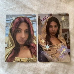 Lara katseye - Säljer båda photocards tillsammans, 60kr och 22kr frakt :) säljer via swish