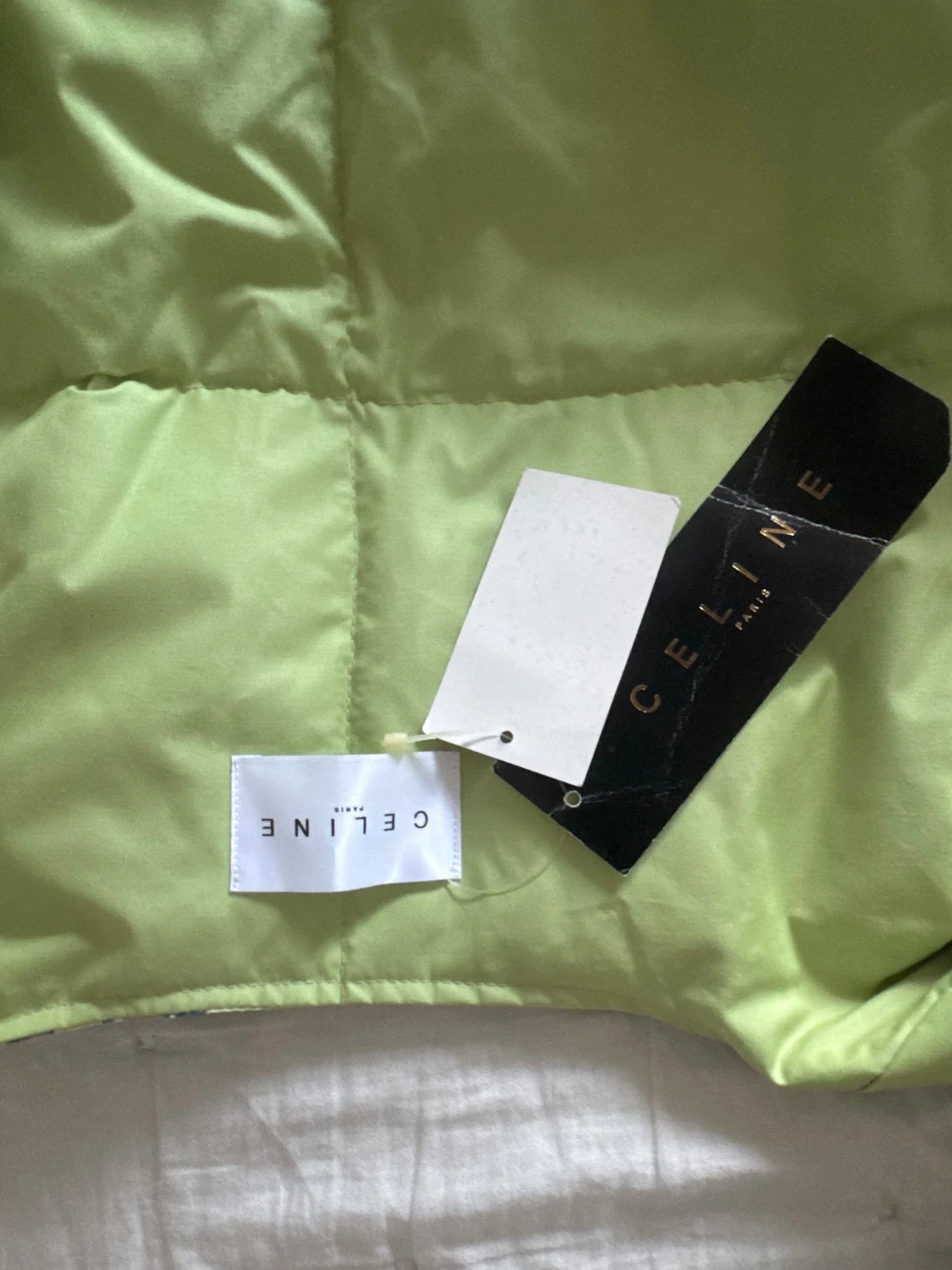 Mönstrad dunväst från Celine - 2