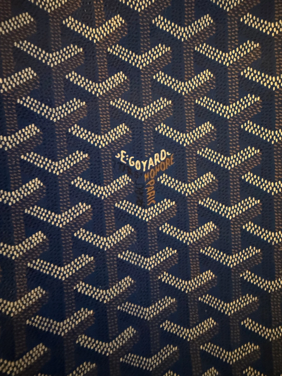 Blå Goyard väska  - 4