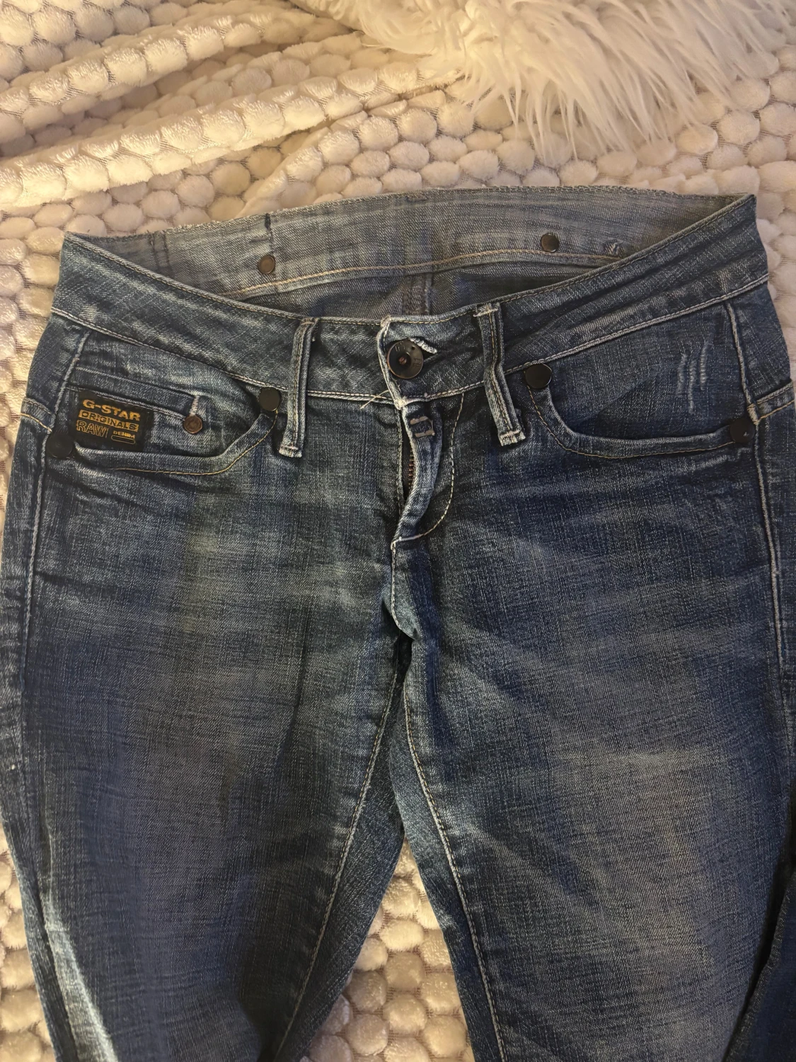Blå bootcut jeans från G-Star RAW - 1
