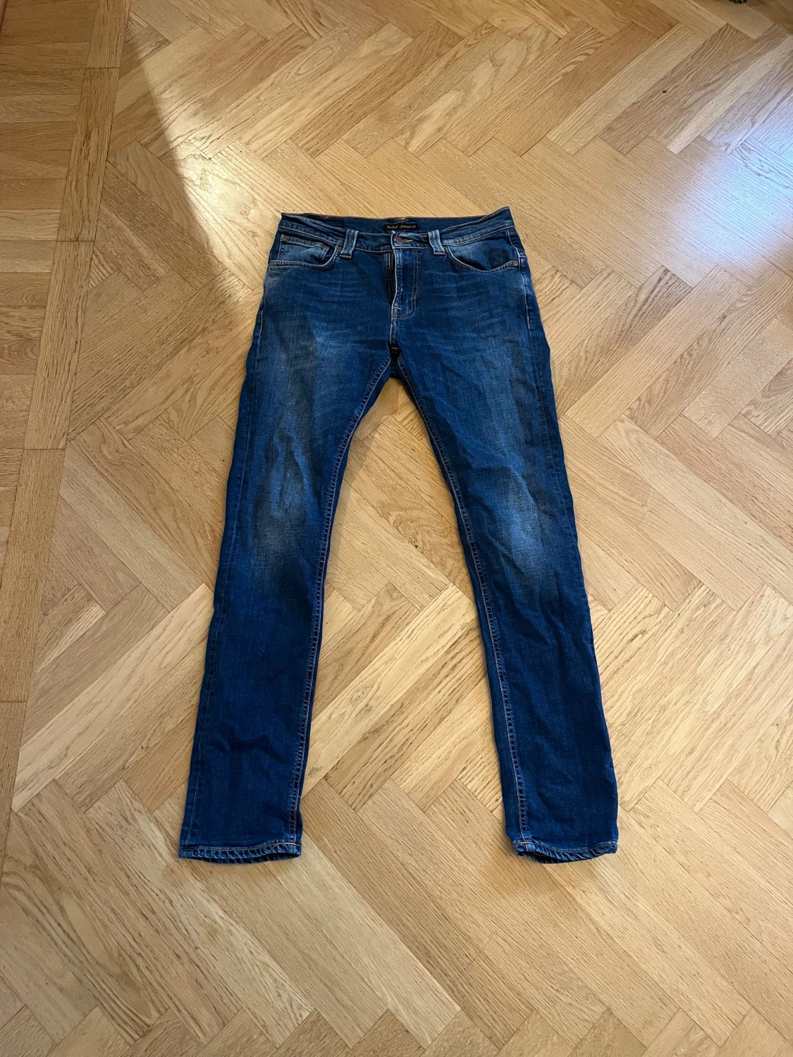 Blå jeans från Nudie Jeans Co