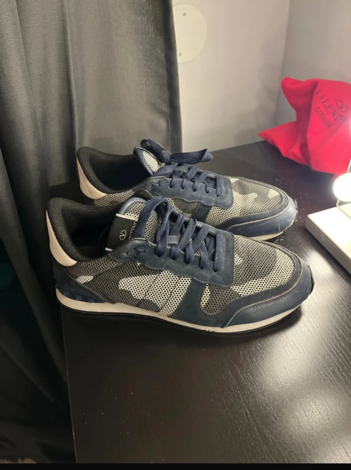 Valentino Rockrunner sneakers blå/vit