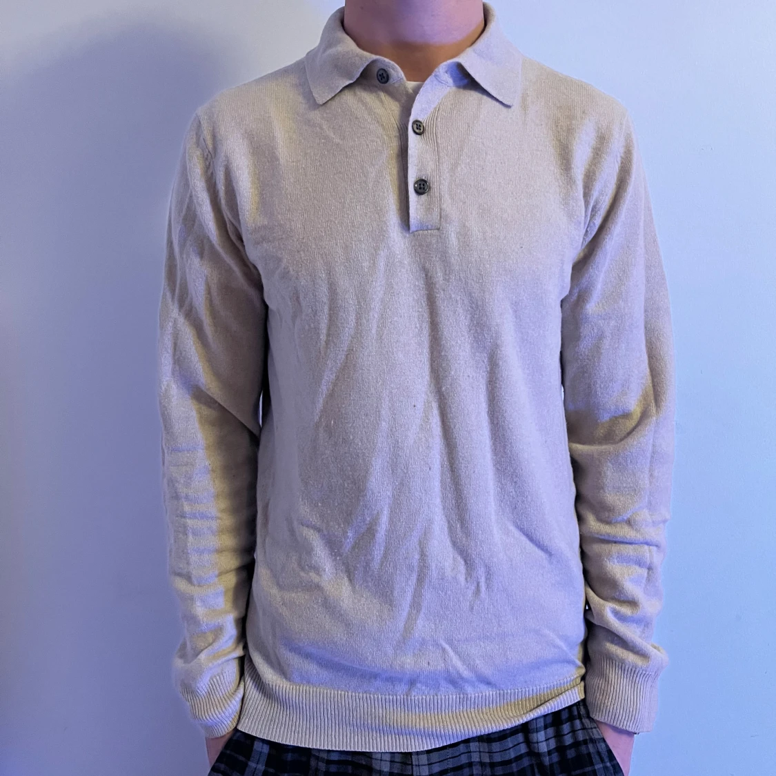 John Henric 100% Kashmir Tröja: S