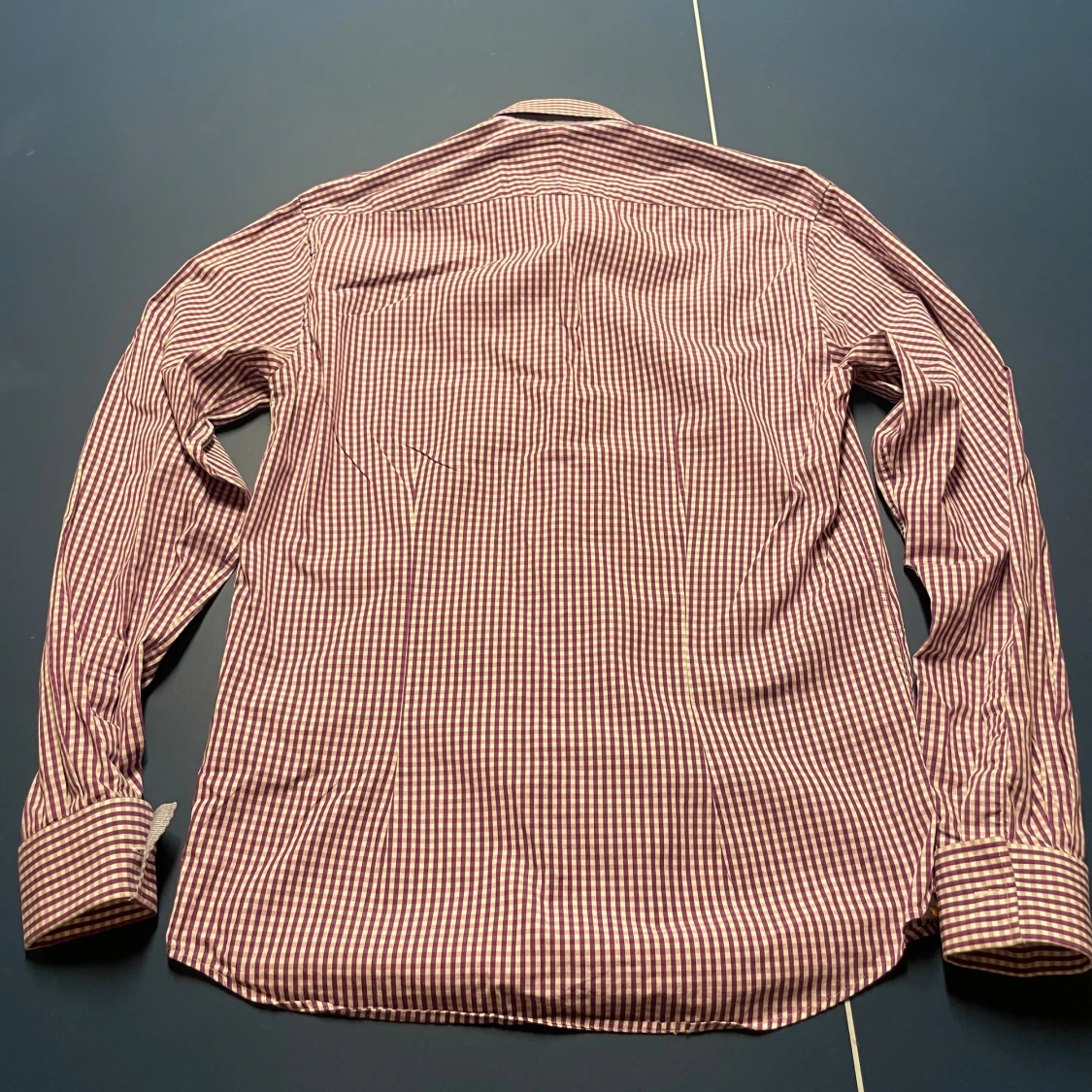 Vit-blå rutig skjorta från Morris - 2