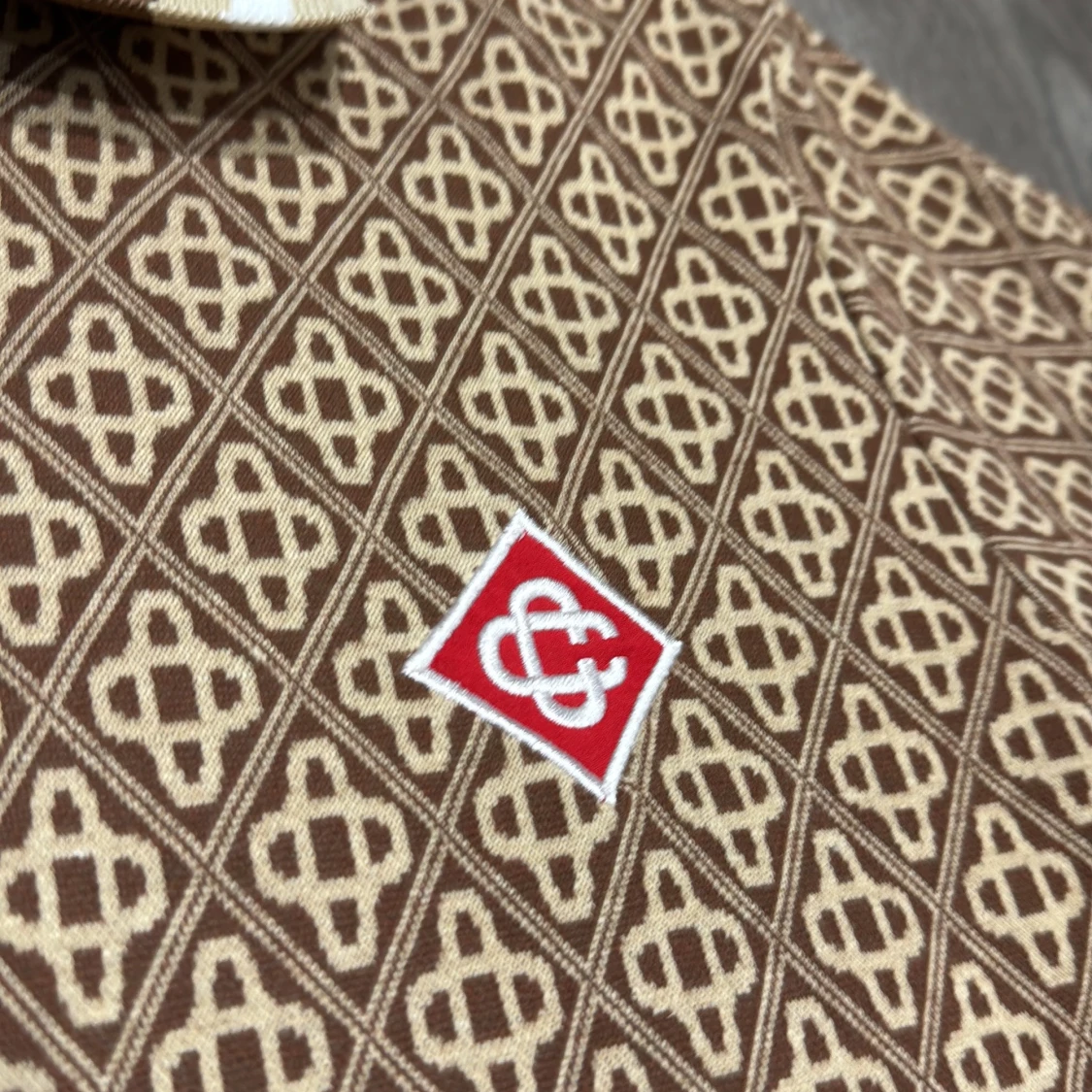 Bruna mönstrade pike & shorts från Casablanca - 4