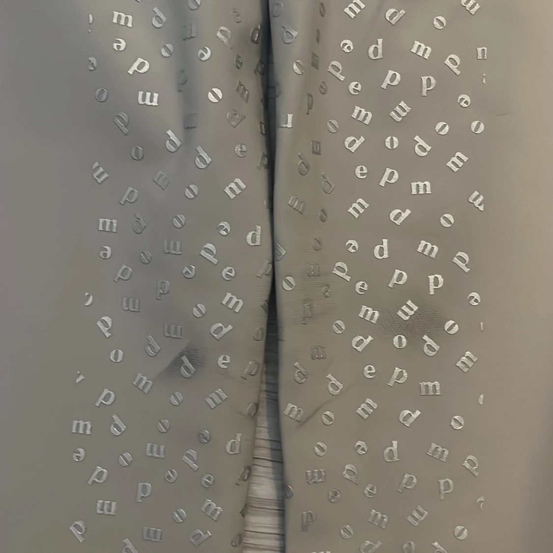 Grå ridbyxor från Pomme, strl S - 3