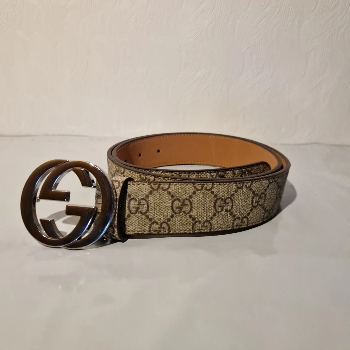 GG Bälte 110 cm silver spänne