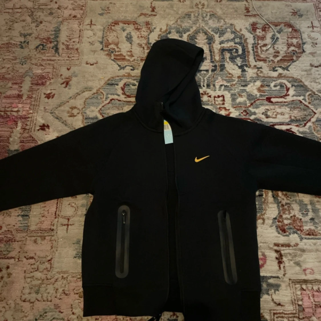 Svart Nike NOCTA hoodie med dragkedja
