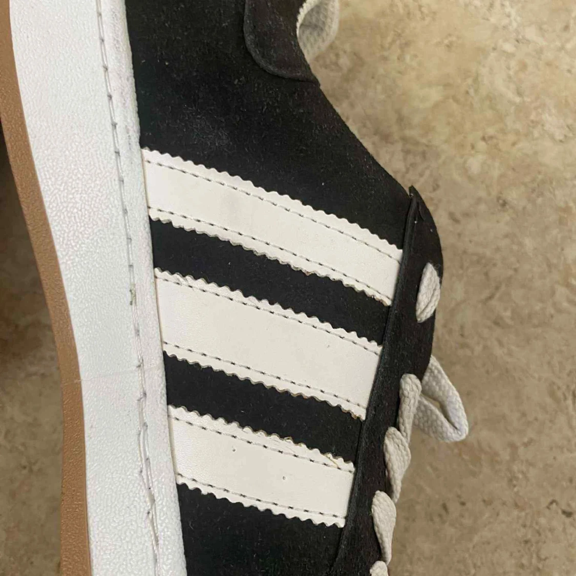 Adidas Campus svarta sneakers - 4
