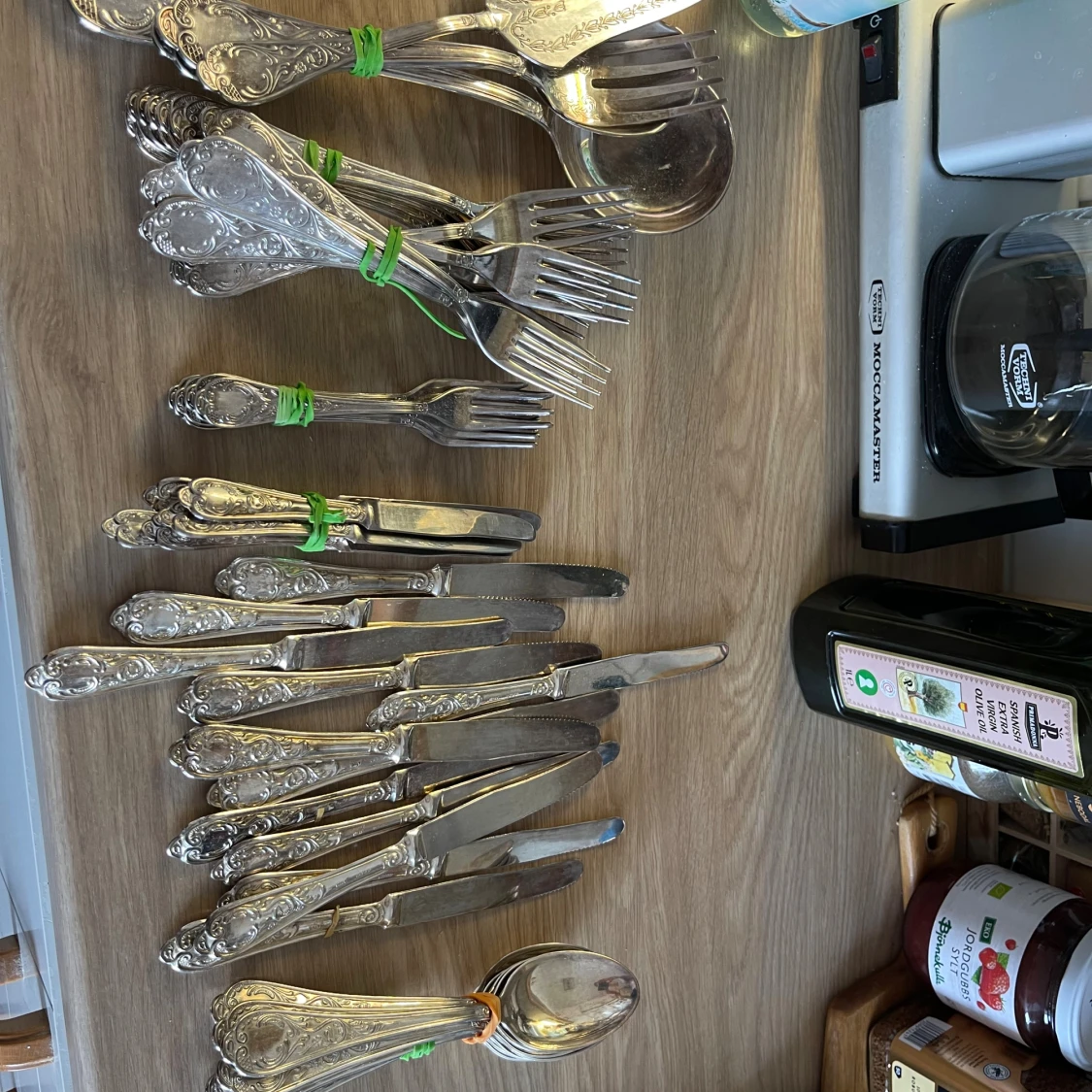 Bestickset V.P.C.P. silverpläterad - 1